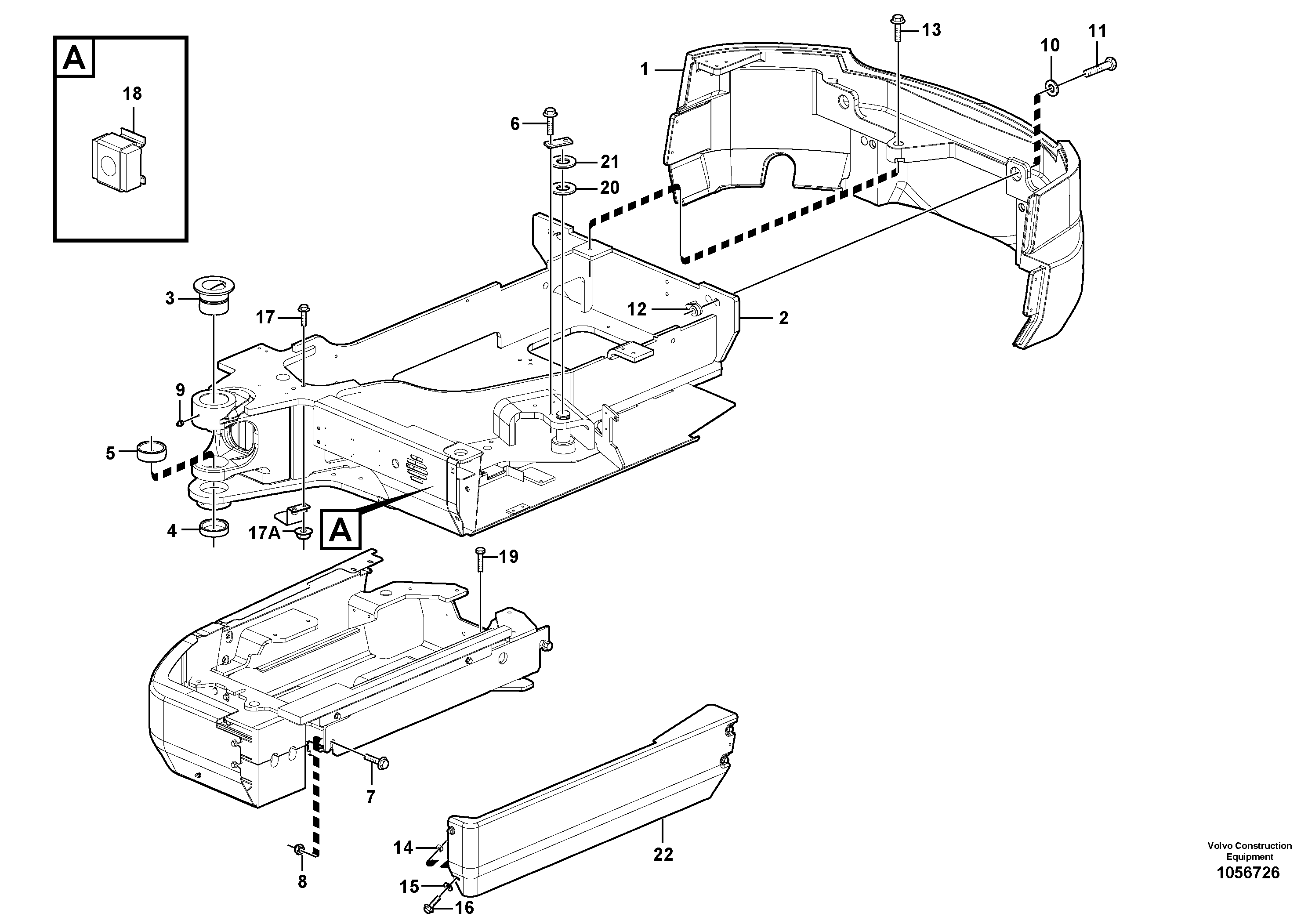 Release Arm VOE11806809 VOLVO