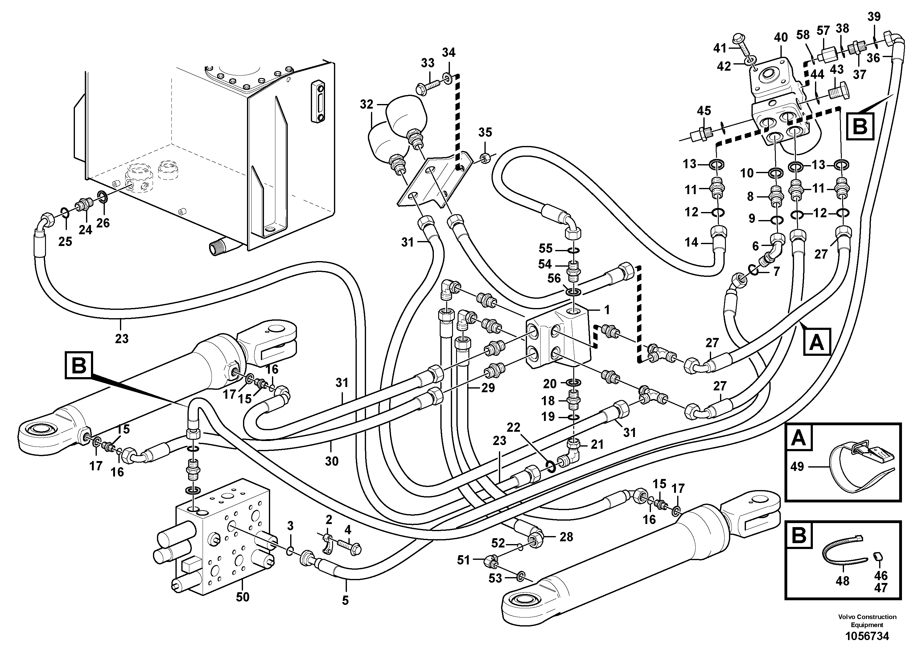 Фиксатор VOE11445391 VOLVO