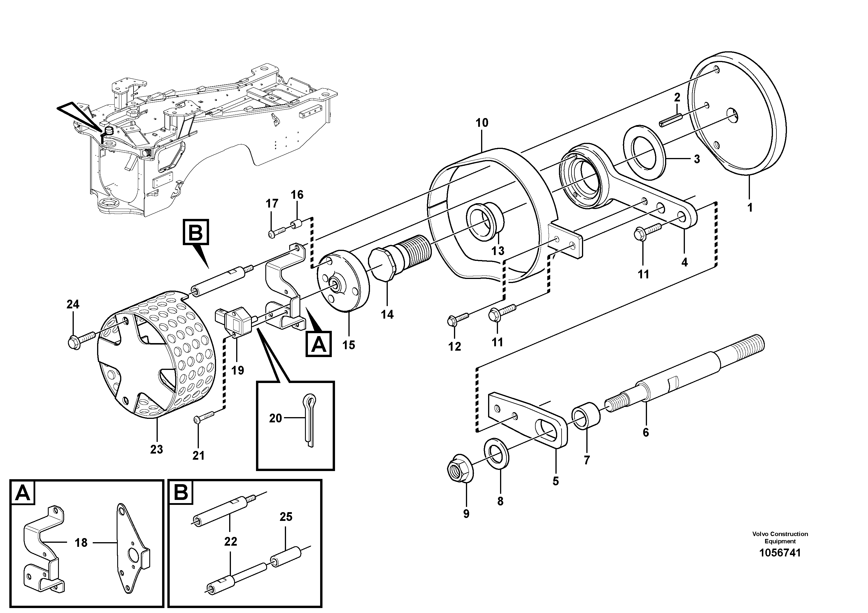 Digging Arm VOE15153091 VOLVO
