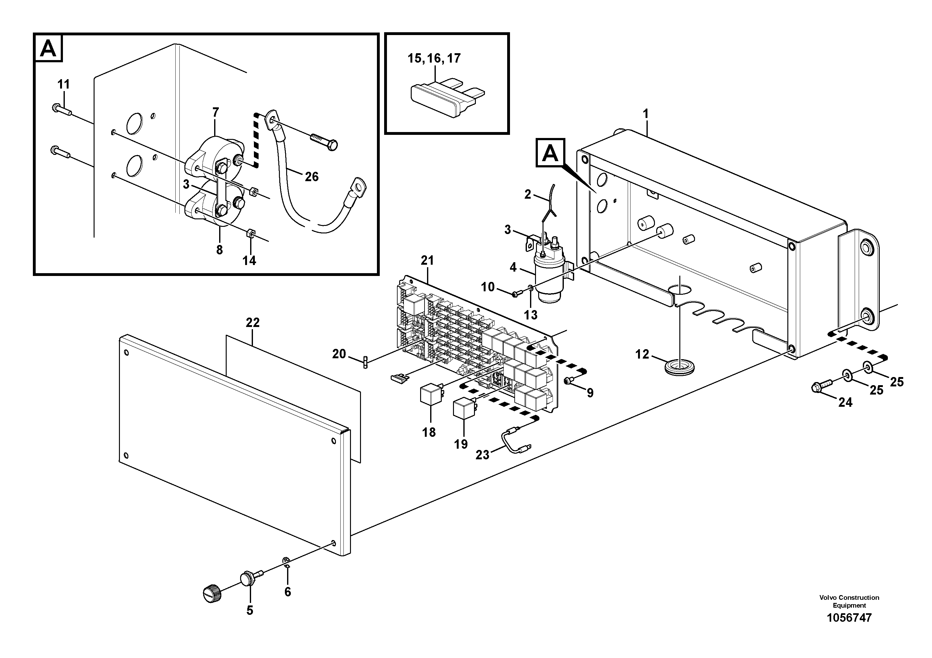 Box VOE14592640 VOLVO