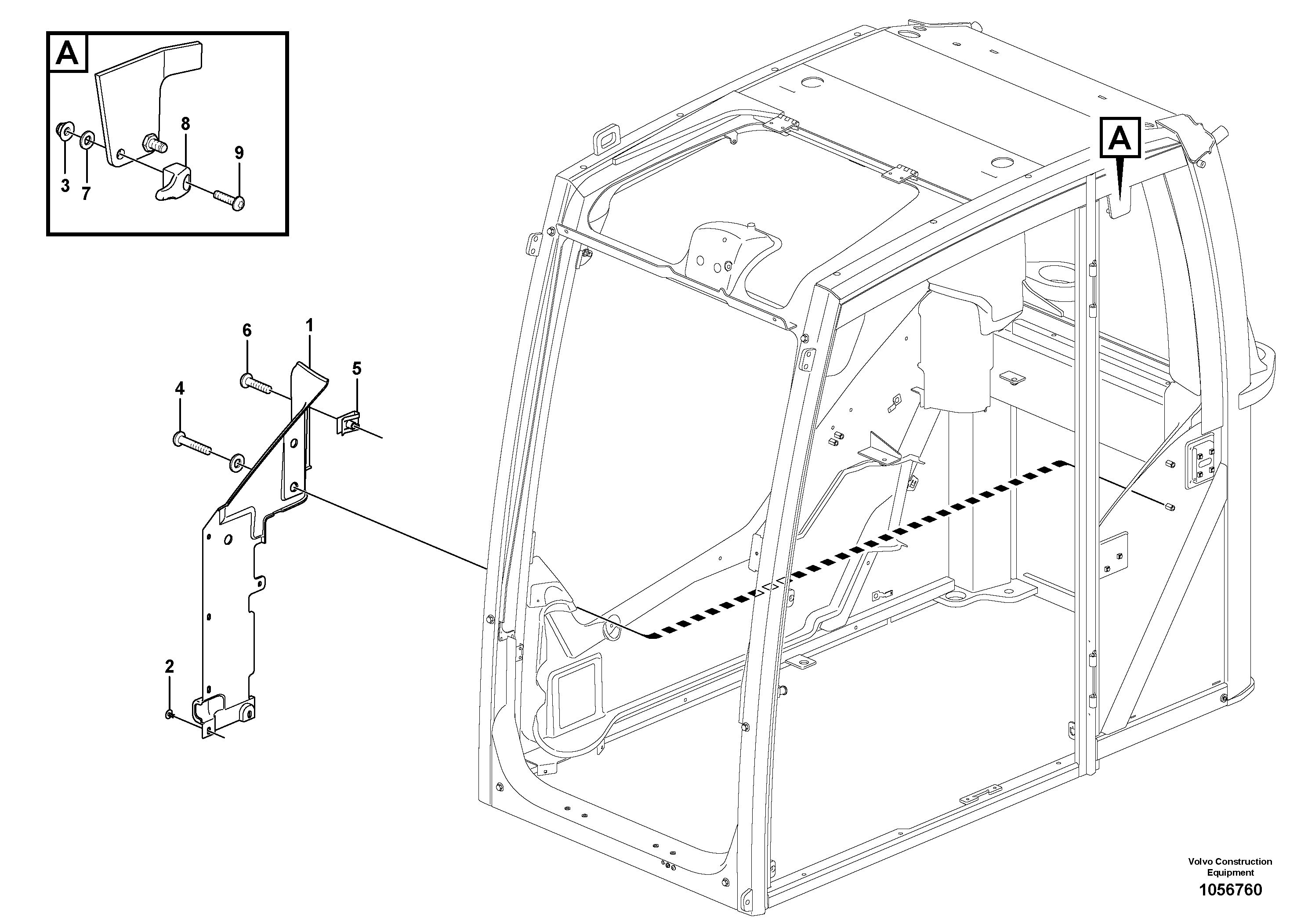 Terminal block VOE11206018 VOLVO