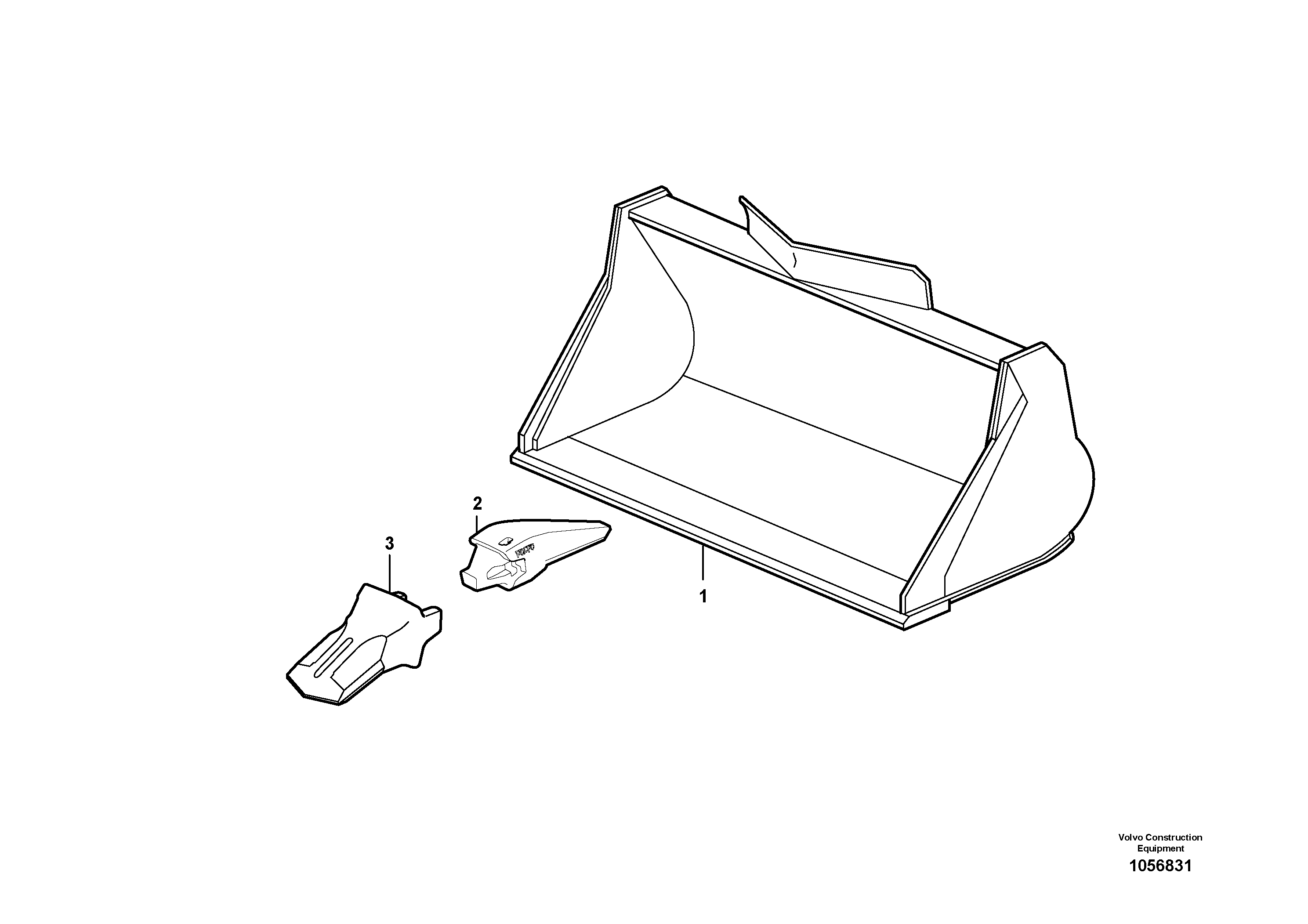 Bucket VOE11438495 VOLVO
