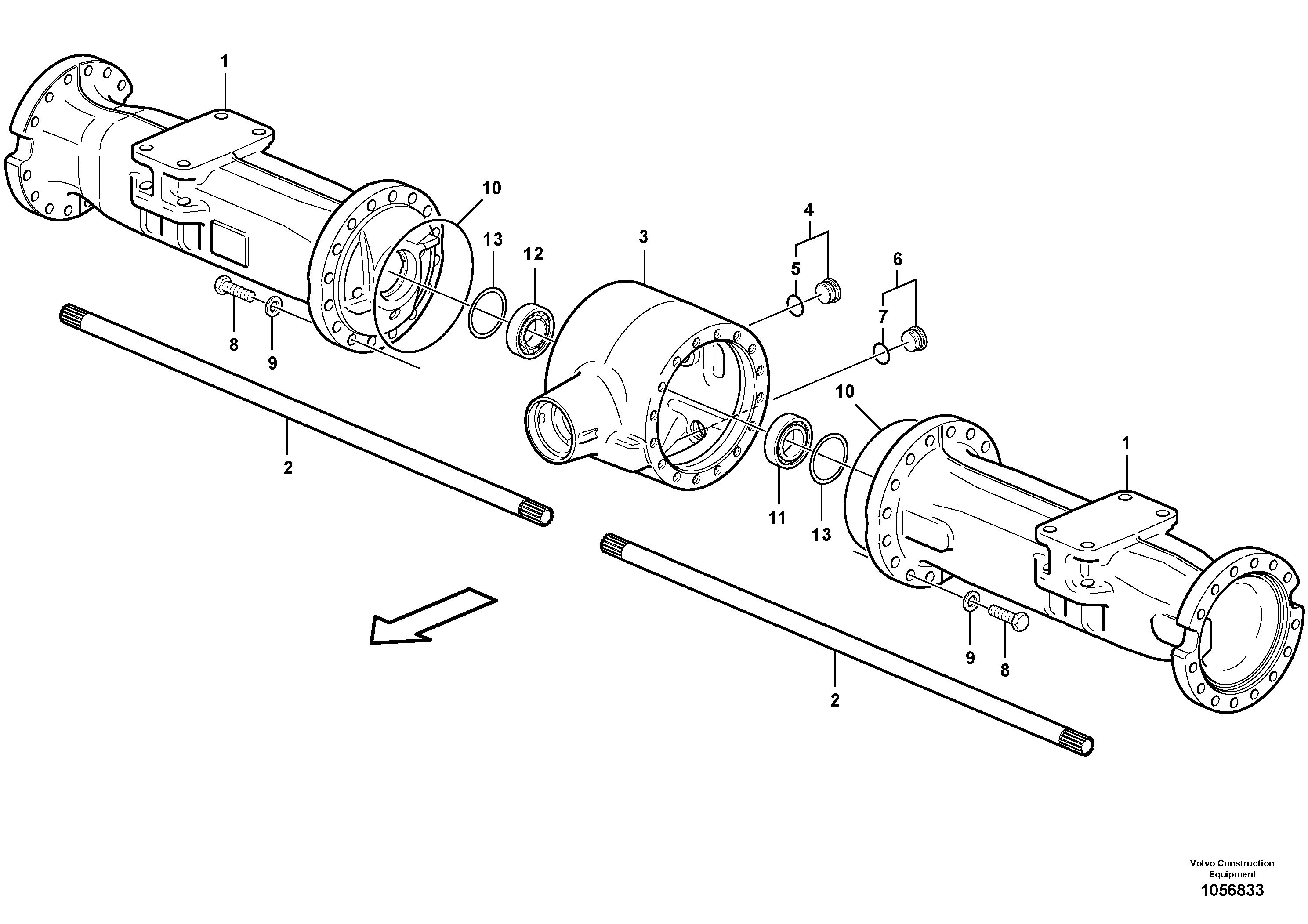 Base Cover VOE14559459 VOLVO