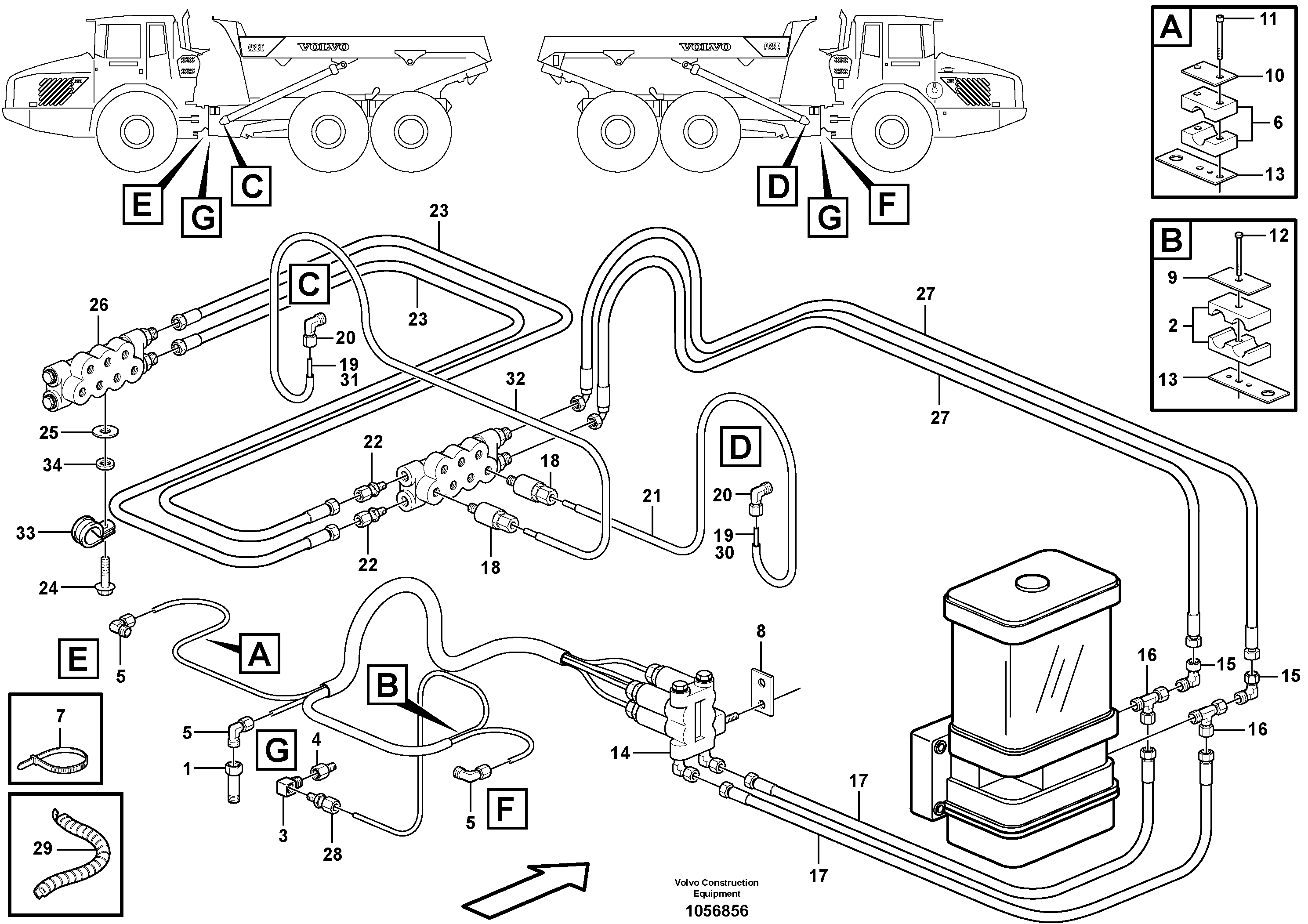 Fuel miser valve VOE15155184 VOLVO