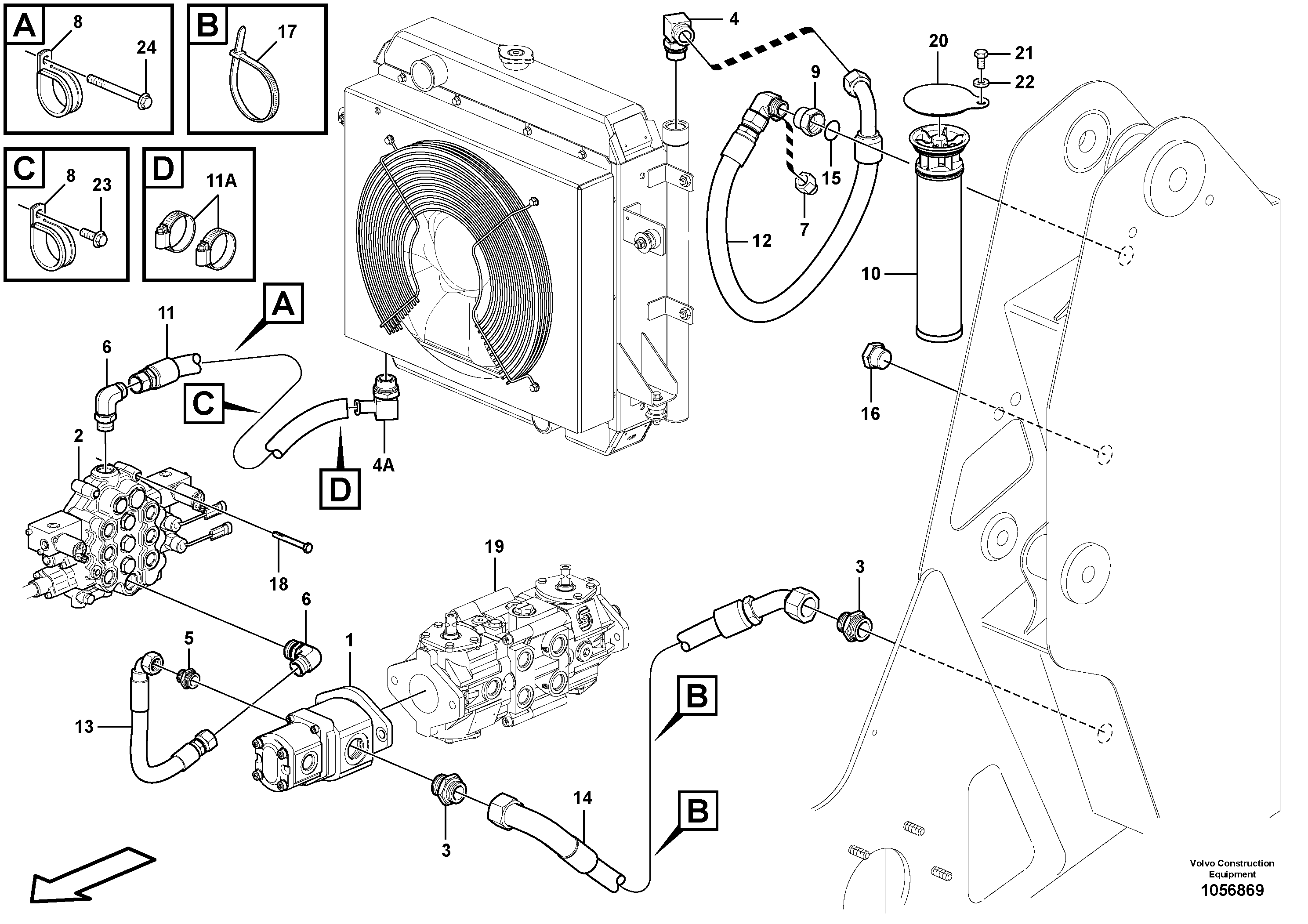 Интервальный стеклоочиститель, задний VOE15400902 VOLVO