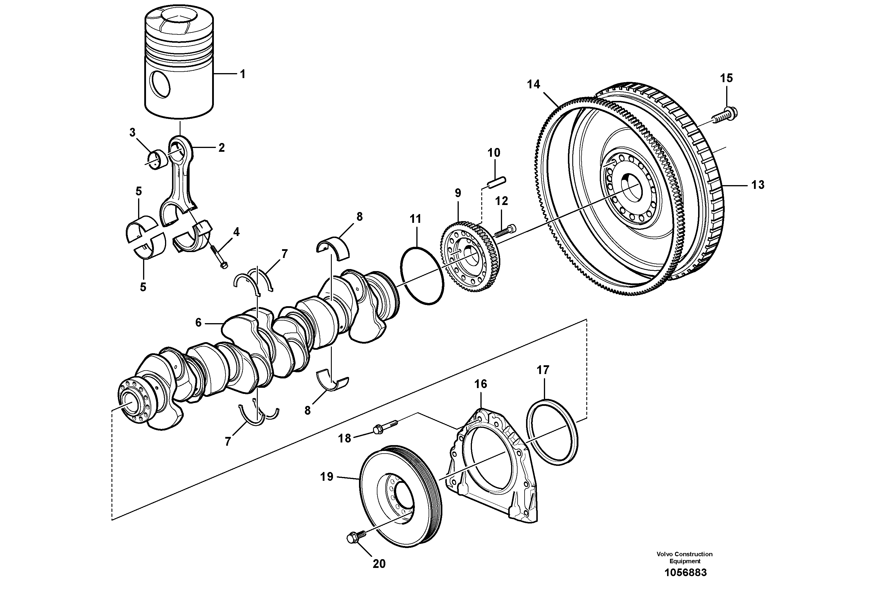 Front Spring VOE984815 VOLVO