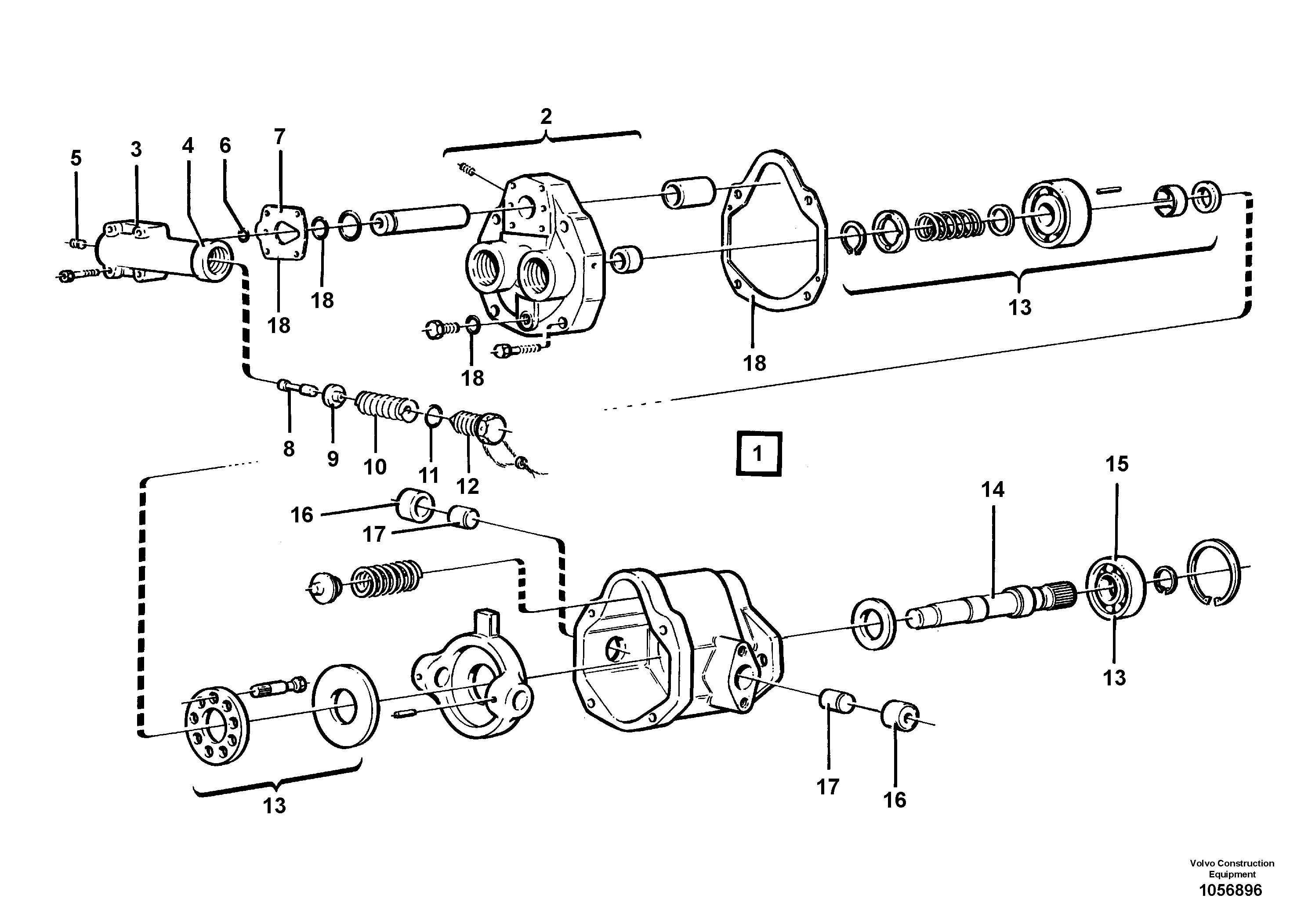 Rubber Strap VOE11701258 VOLVO