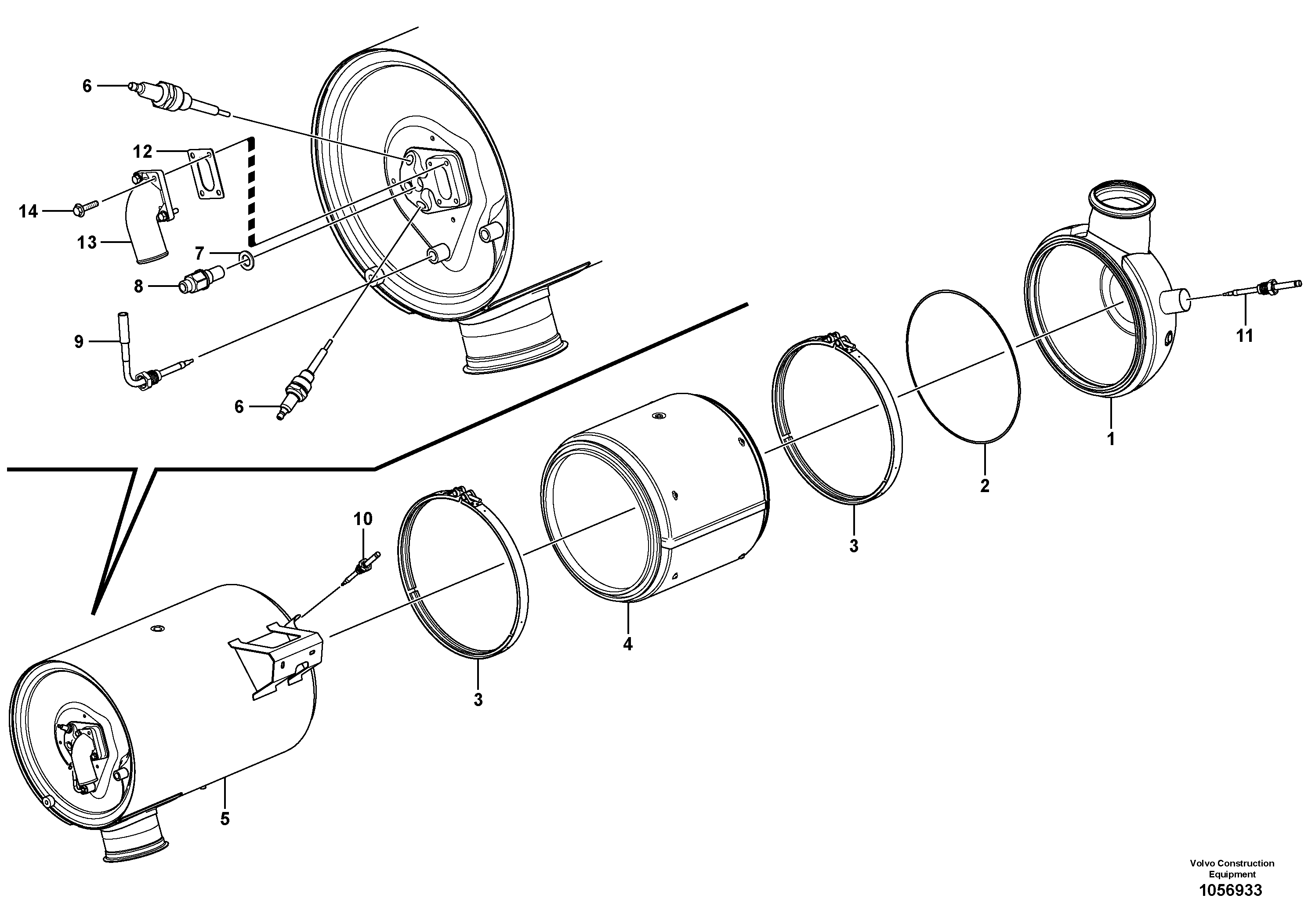 Bucket, 8.0 Cu M VOE21596490 VOLVO