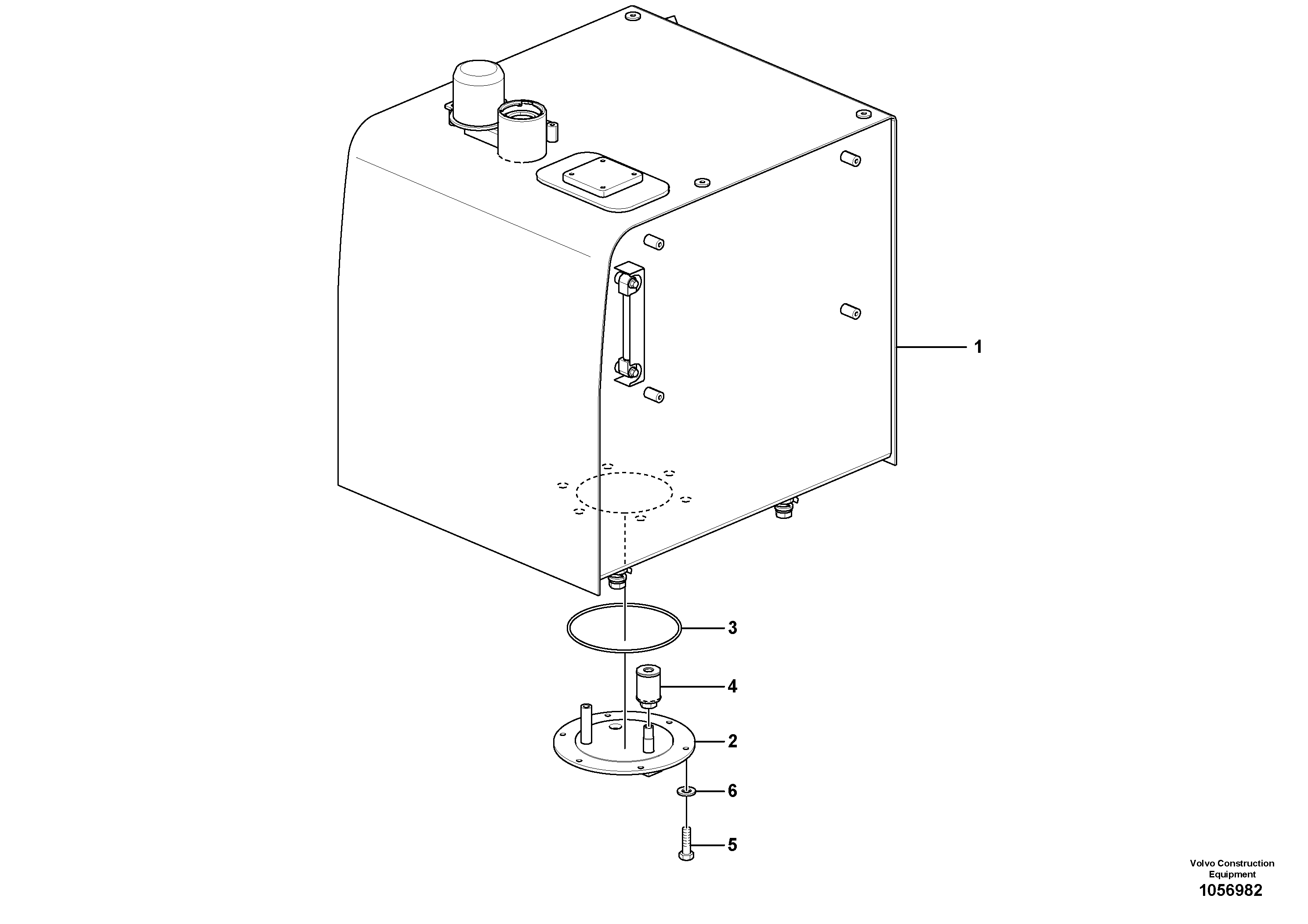 Coal Bucket RM/VOE14681738 VOLVO