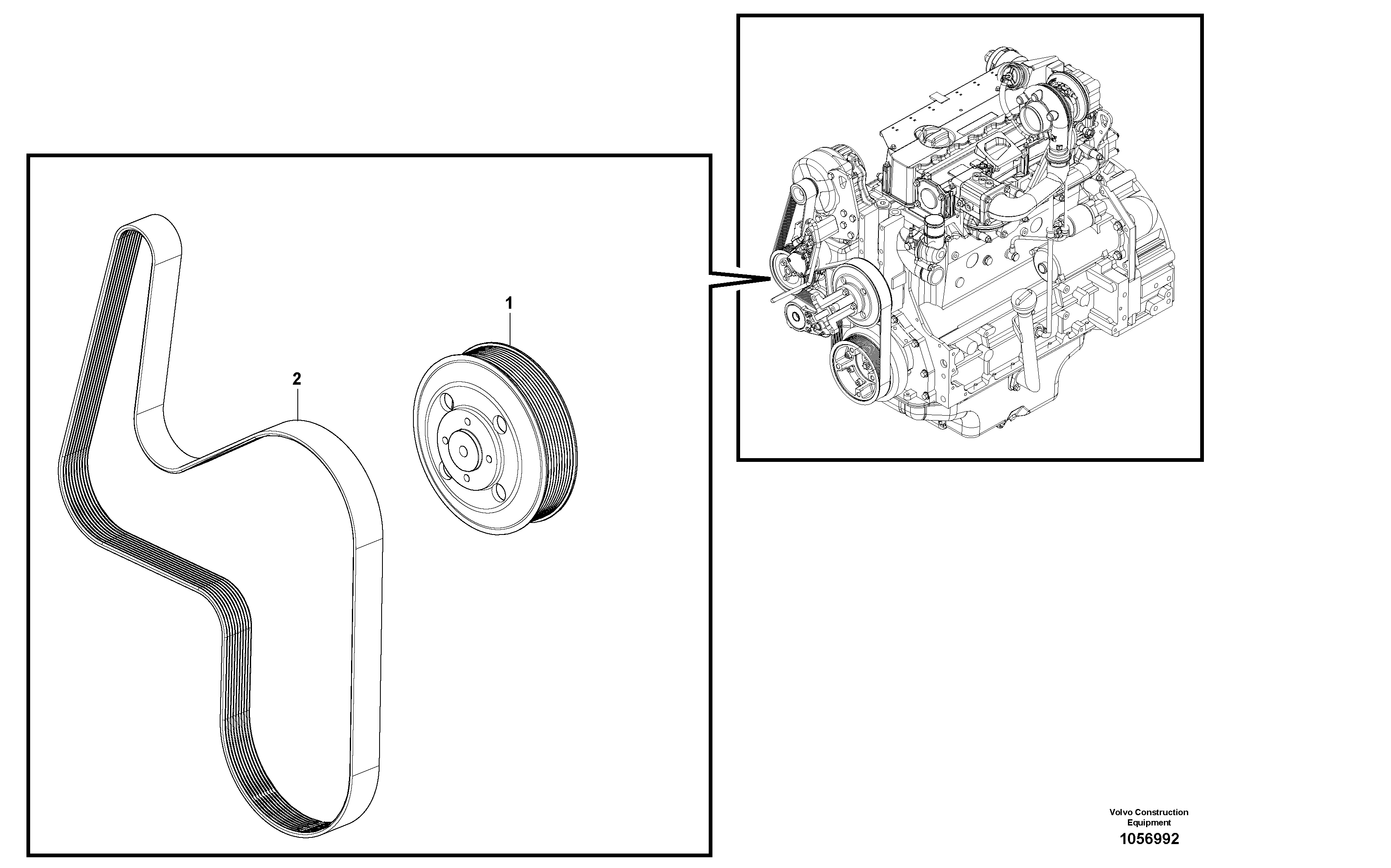 Fork Spreader VOE20804680 VOLVO