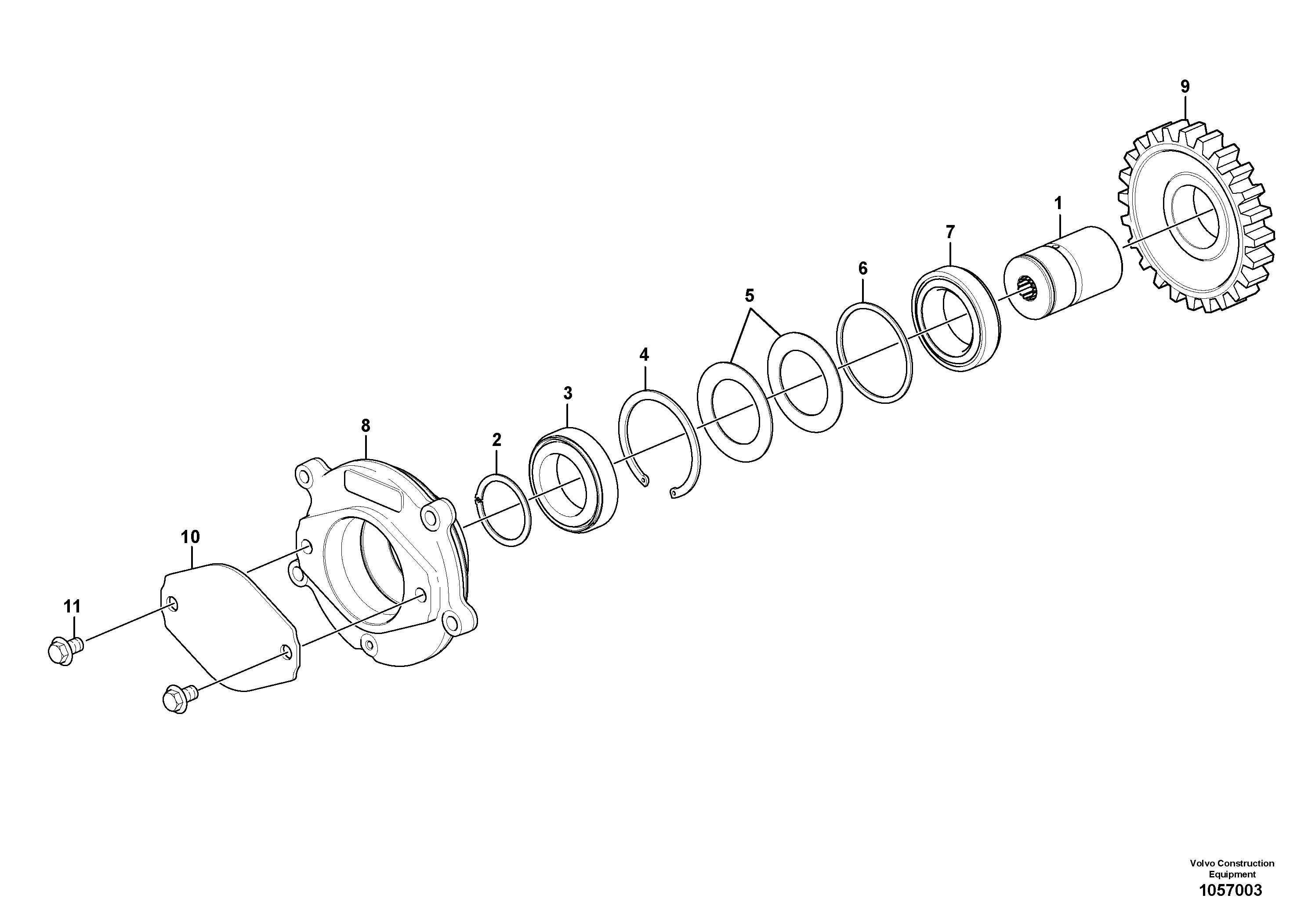 Hook VOE8170946 VOLVO