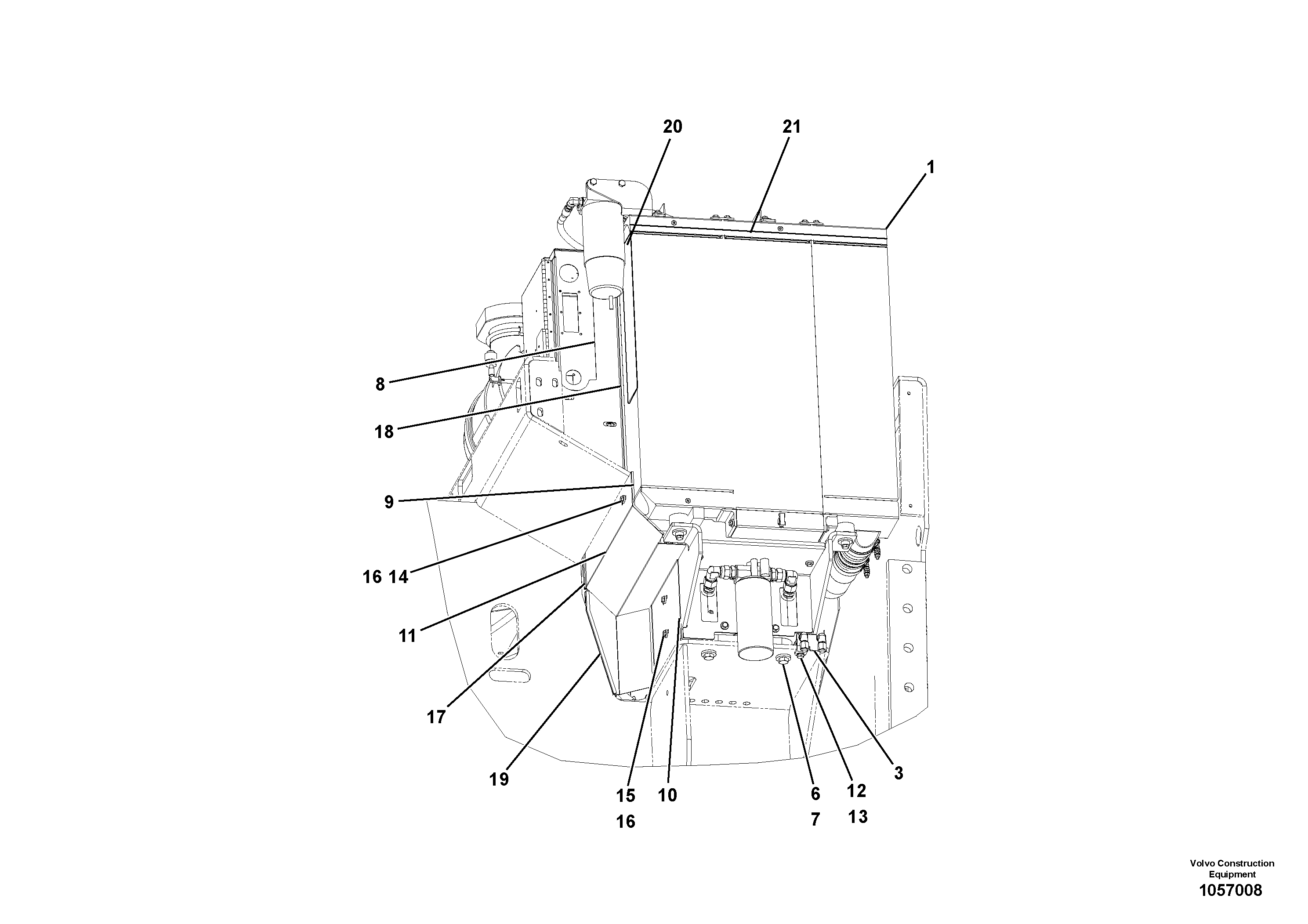 Bracket, Bulkhe RM43993104 VOLVO