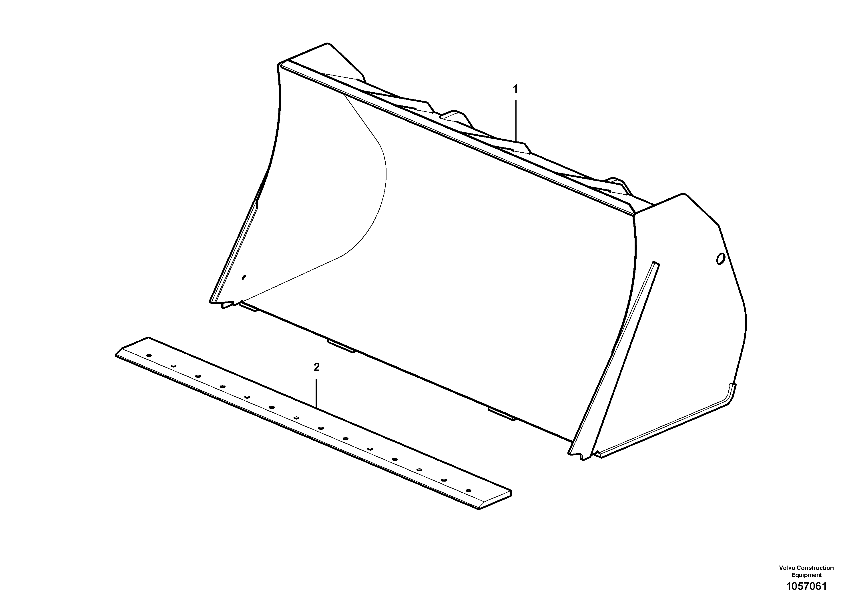 Bucket VOE15627872 VOLVO