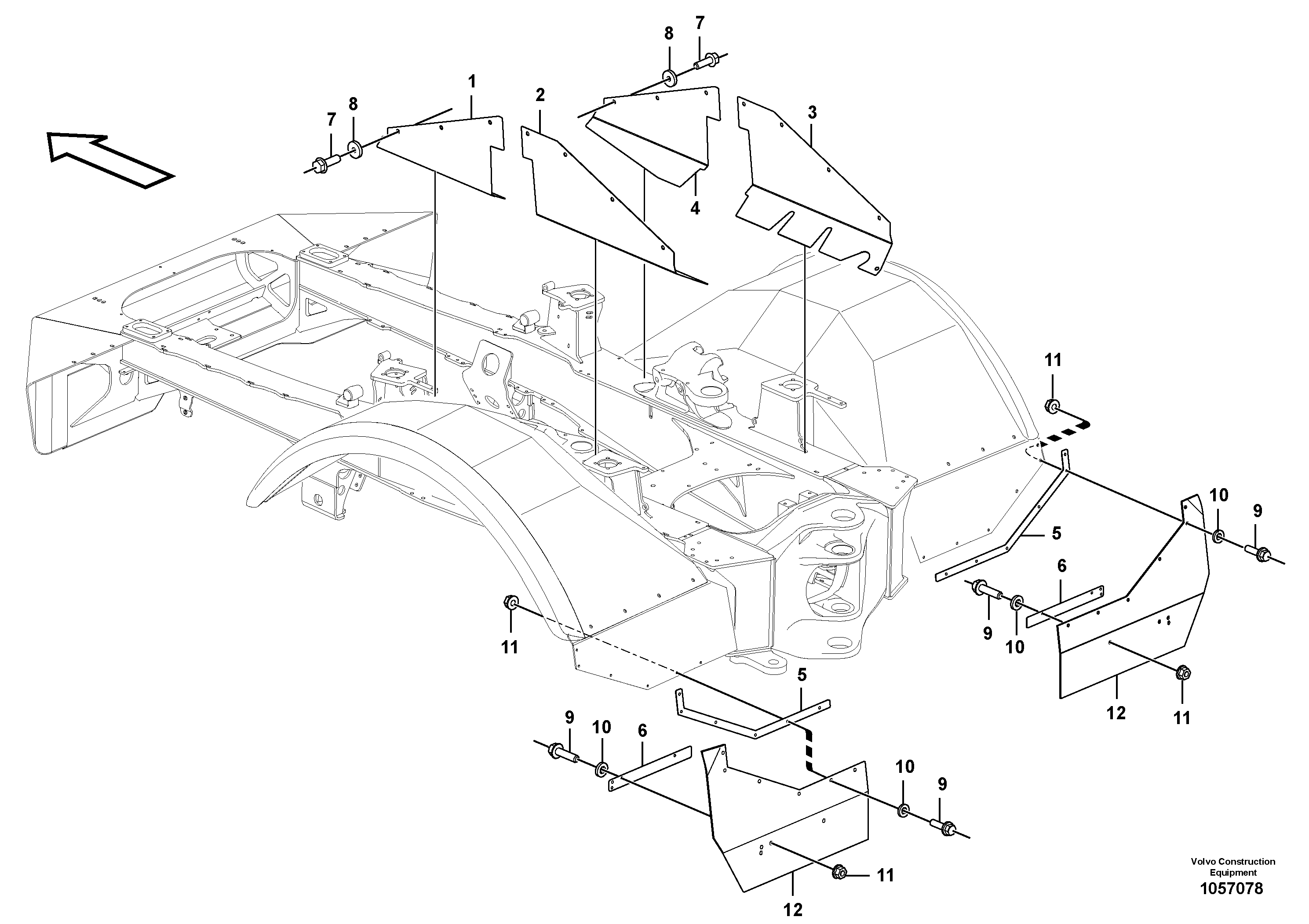 Hinge Fitting VOE15157875 VOLVO