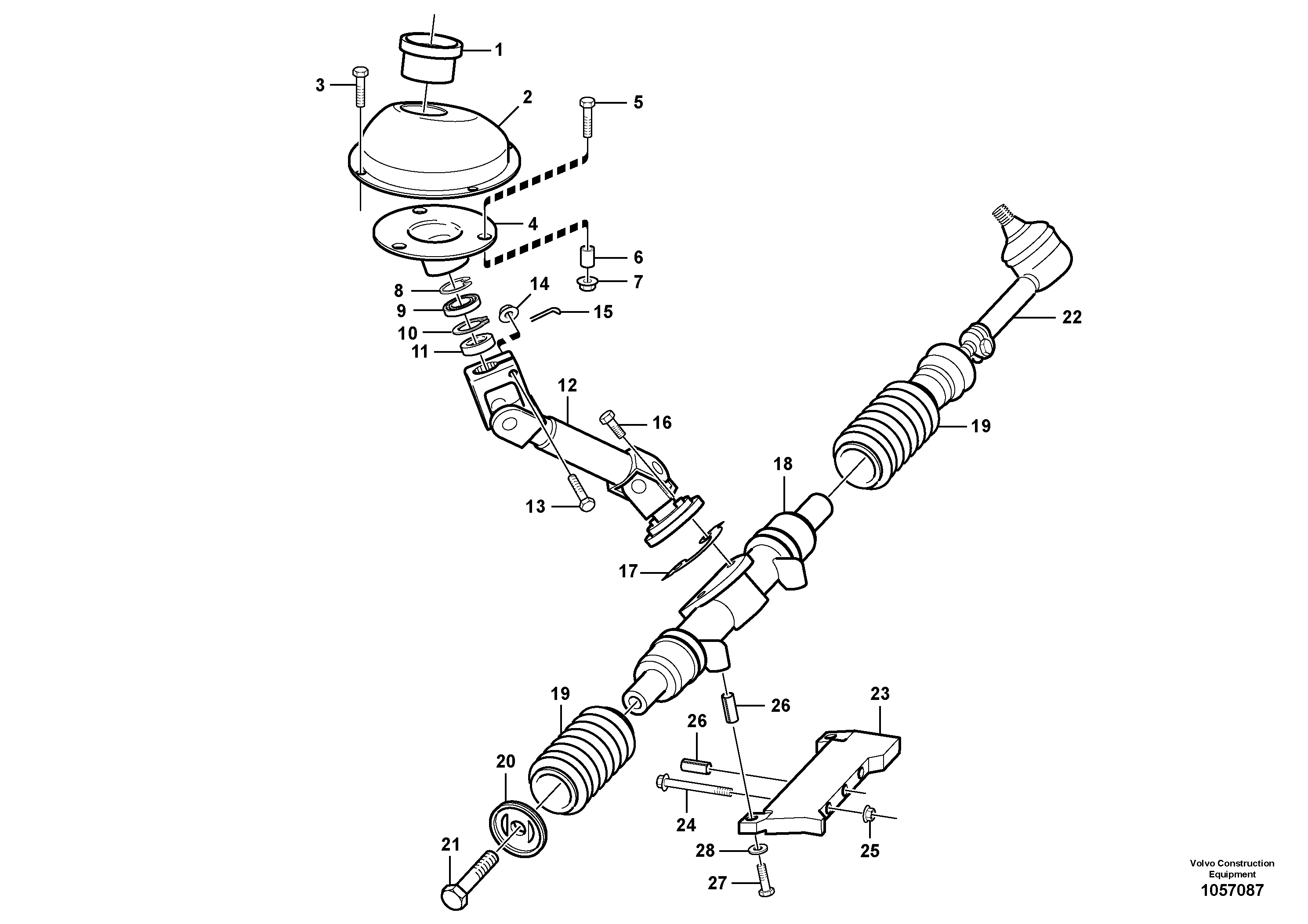 For upper engine part VOE15135364 VOLVO
