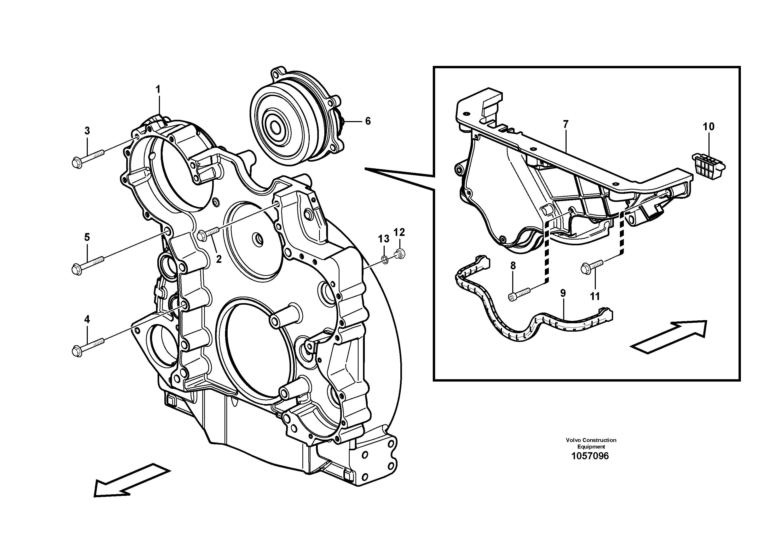 Condenser installat. VOE21102692 VOLVO