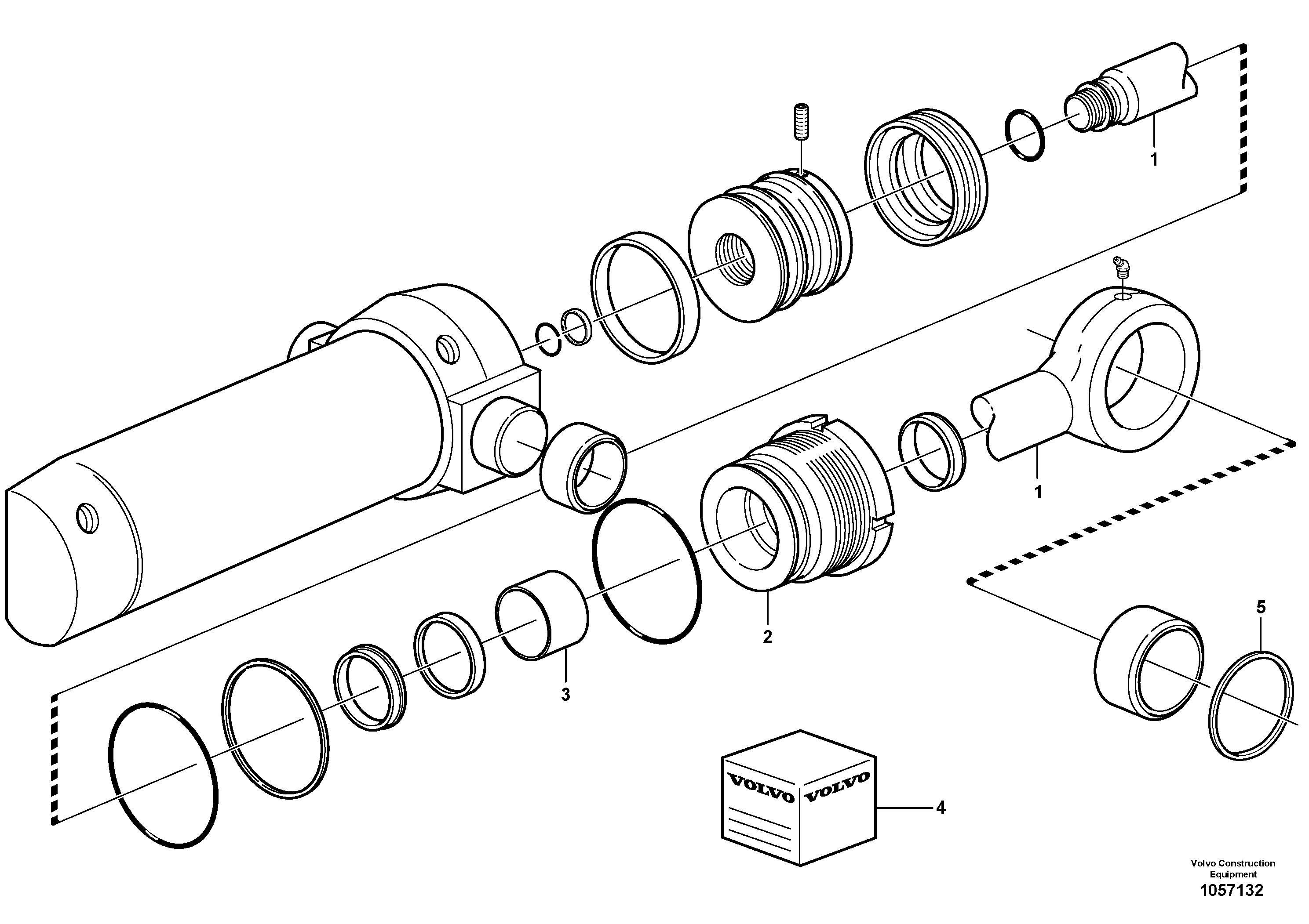 Ключевой жетон VOE15173598 VOLVO
