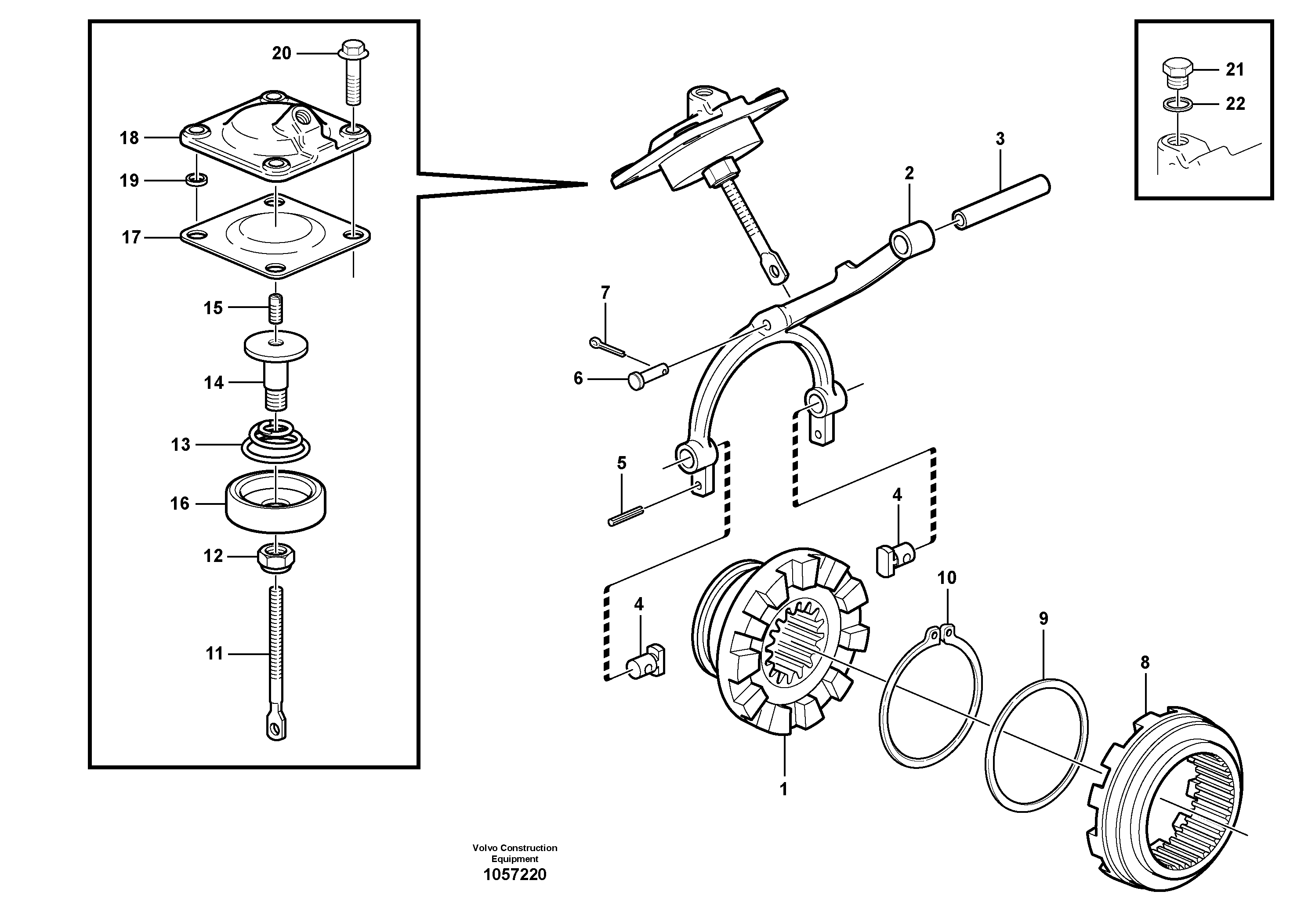 Relay,trip headlamp VOE17246000 VOLVO