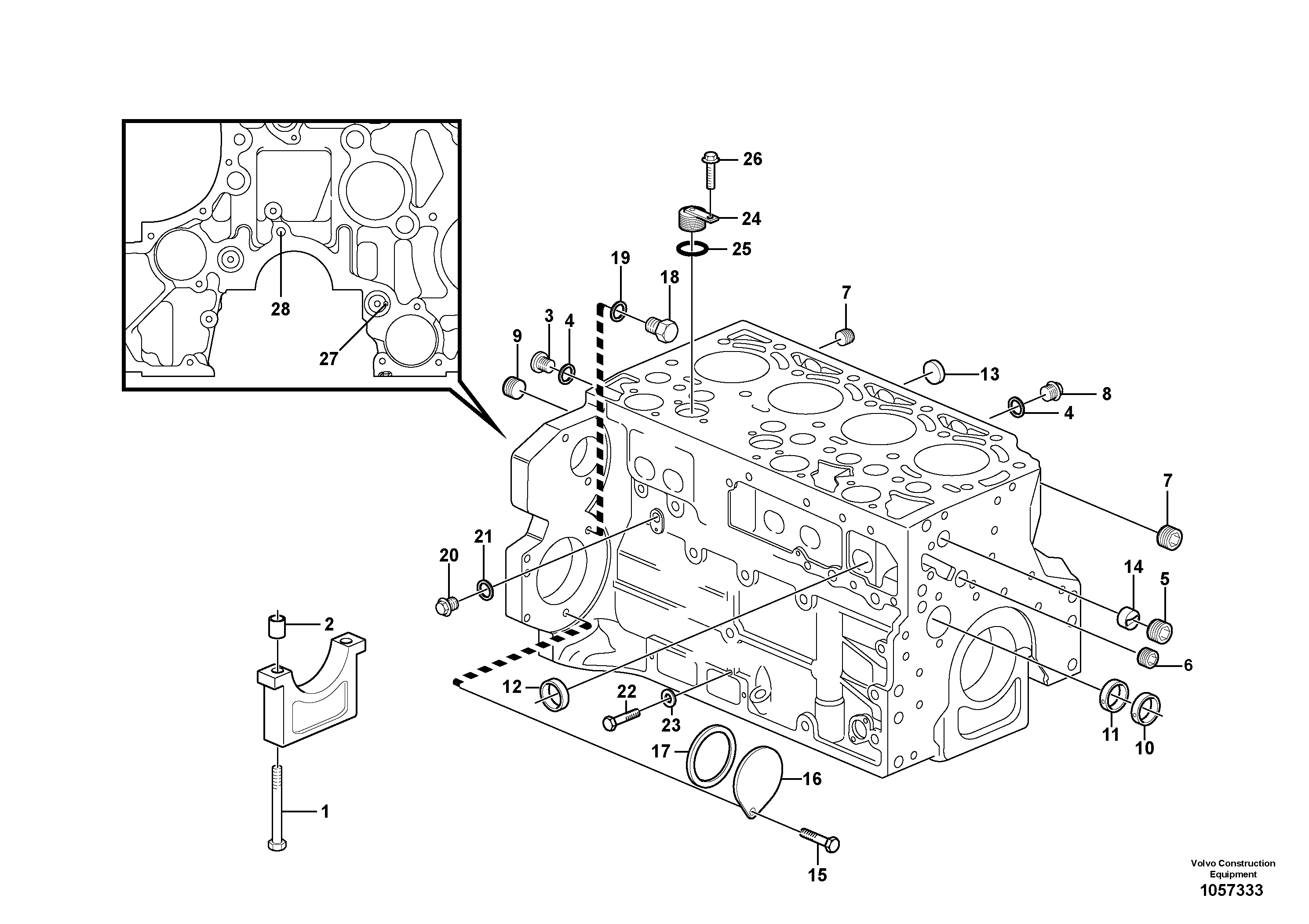 U-member VOE20791535 VOLVO