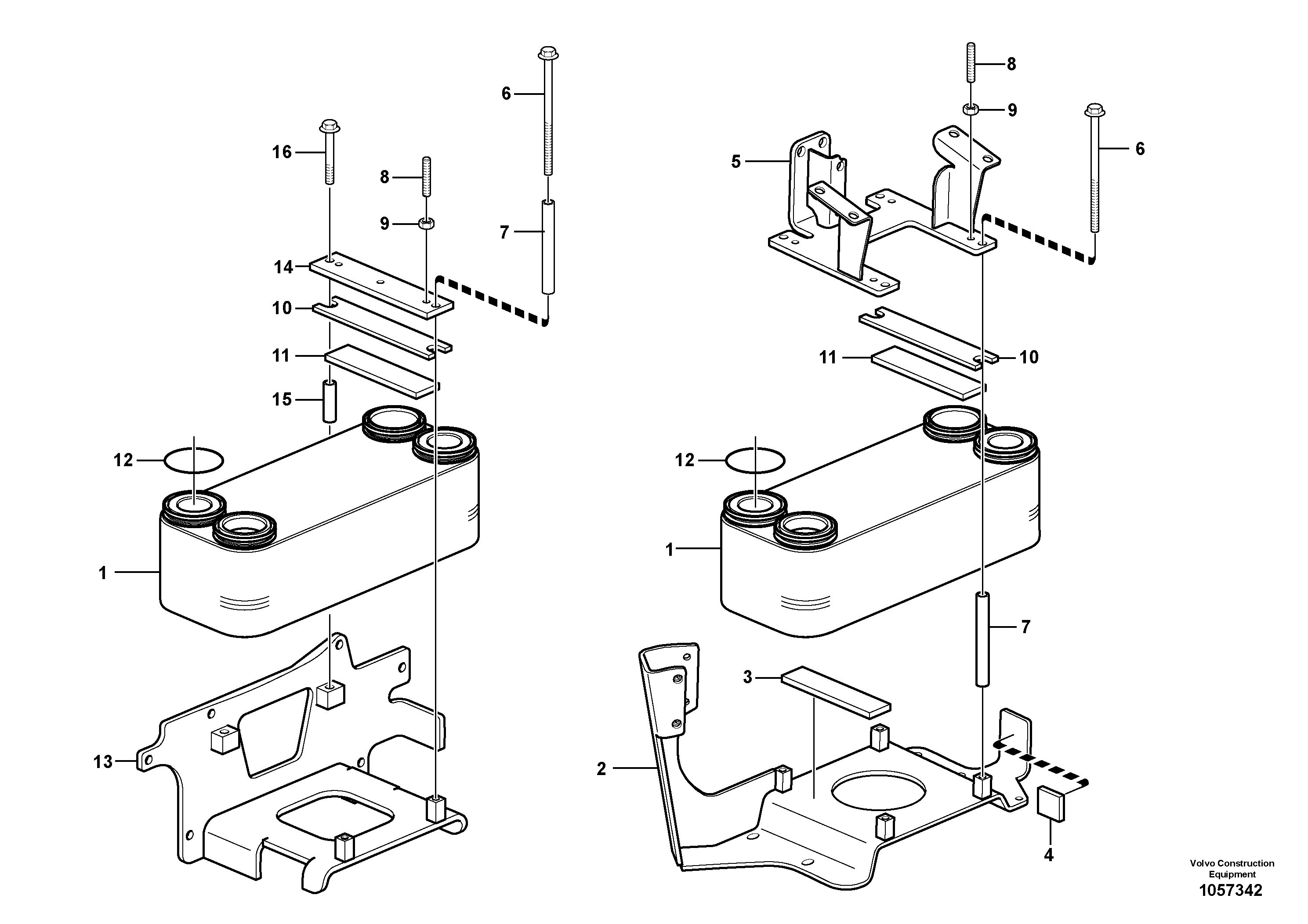 Bracket 15165325 VOLVO