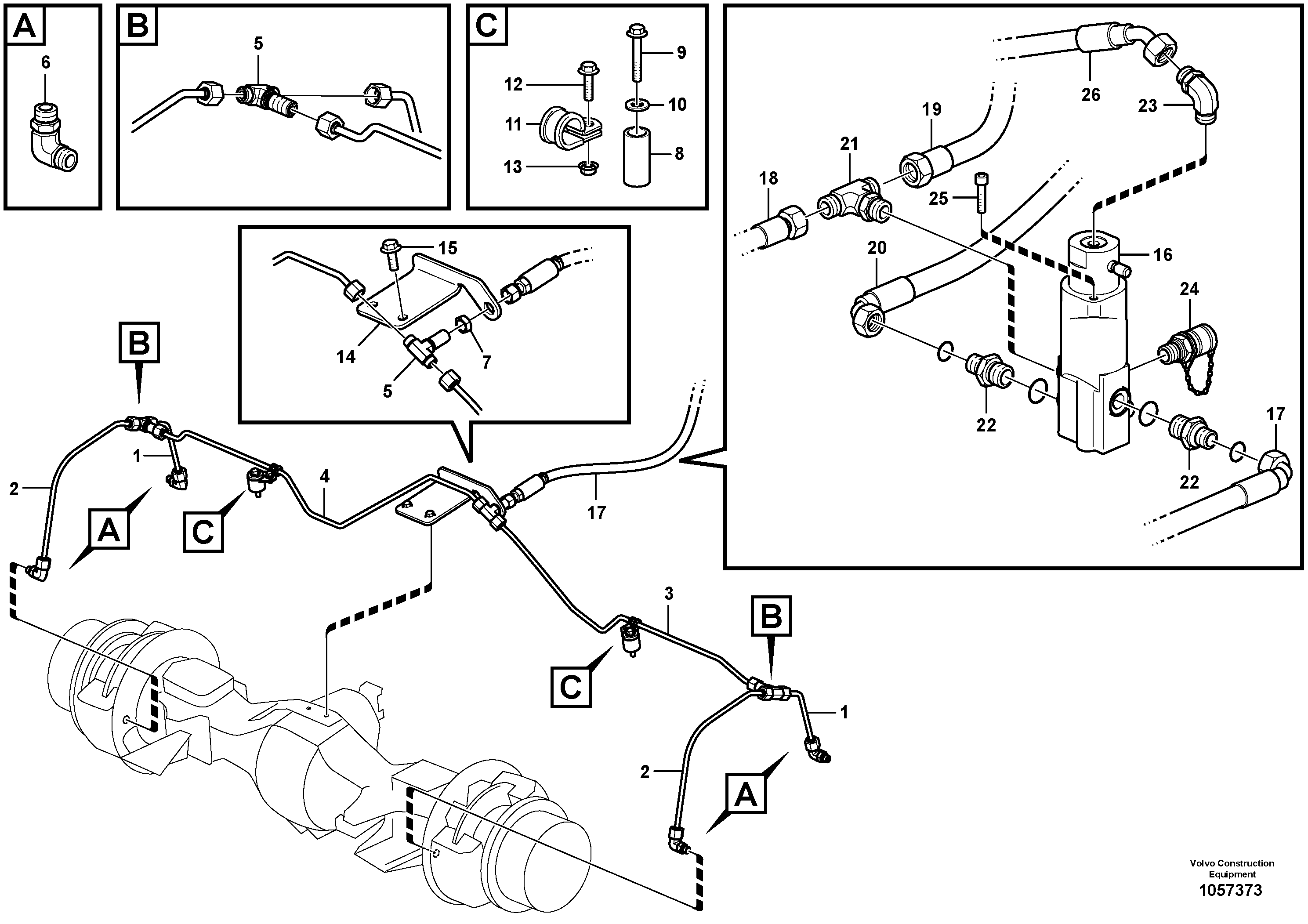 Water pump ger VOE935534 VOLVO
