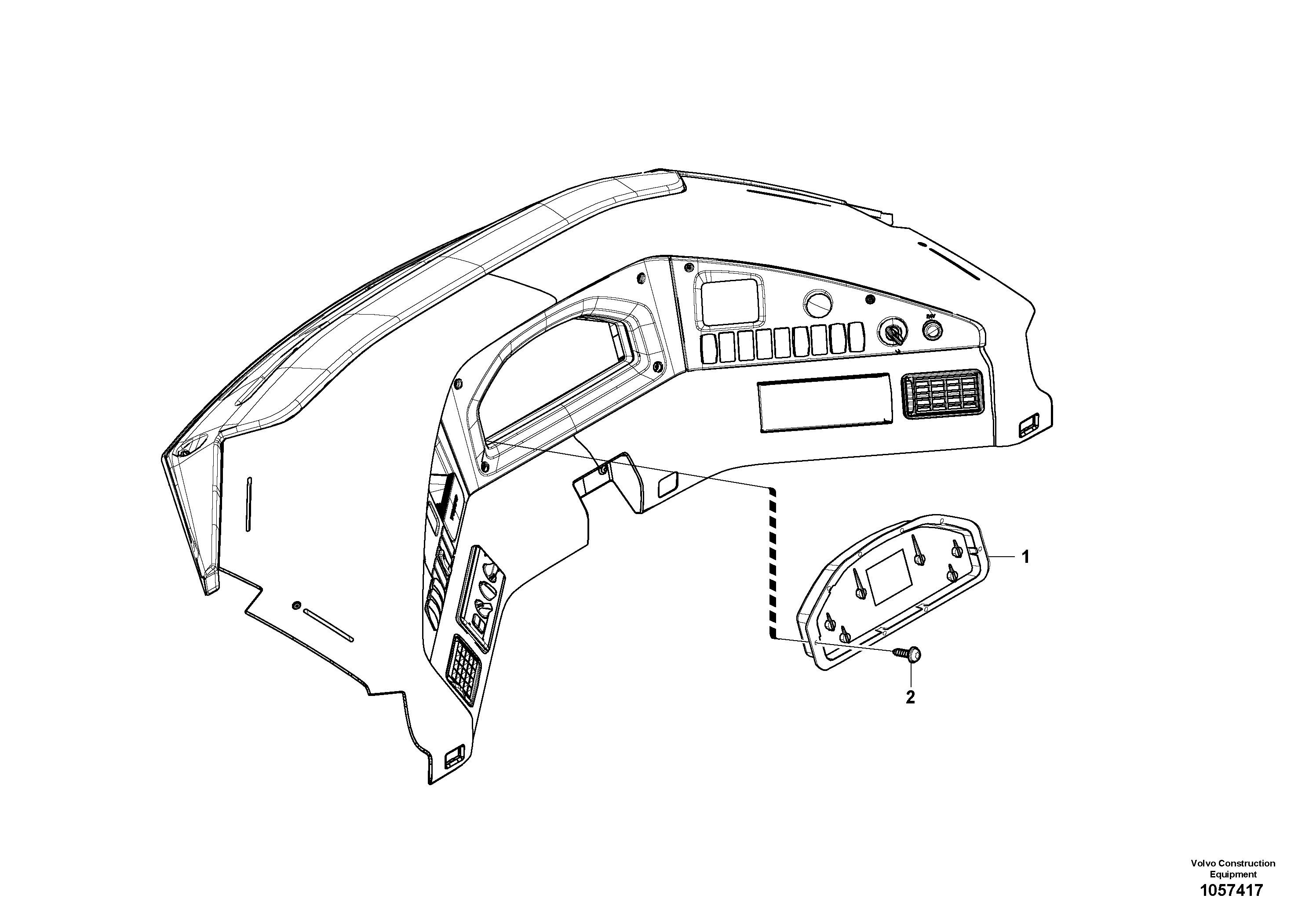 Scdr Handle VOE17468328 VOLVO