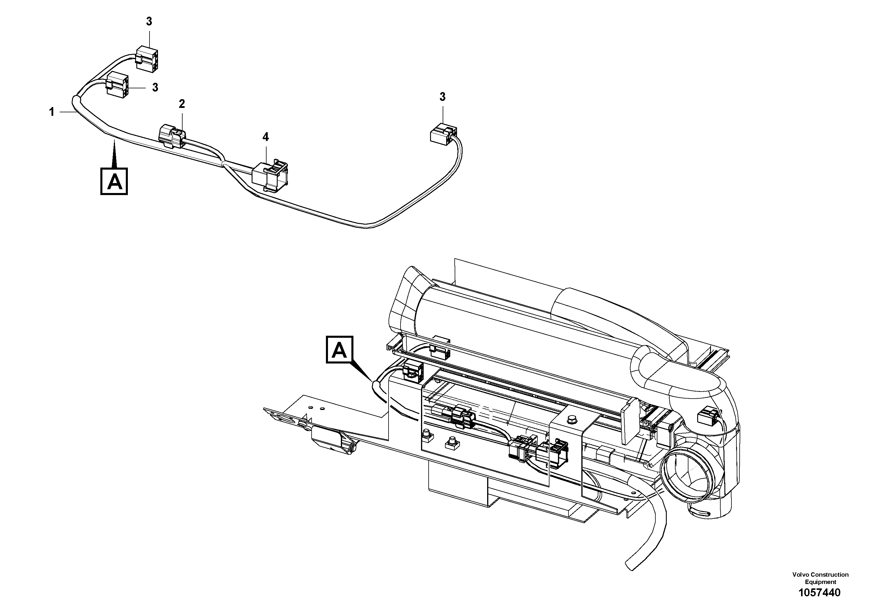 Support Leg VOE15116457 VOLVO