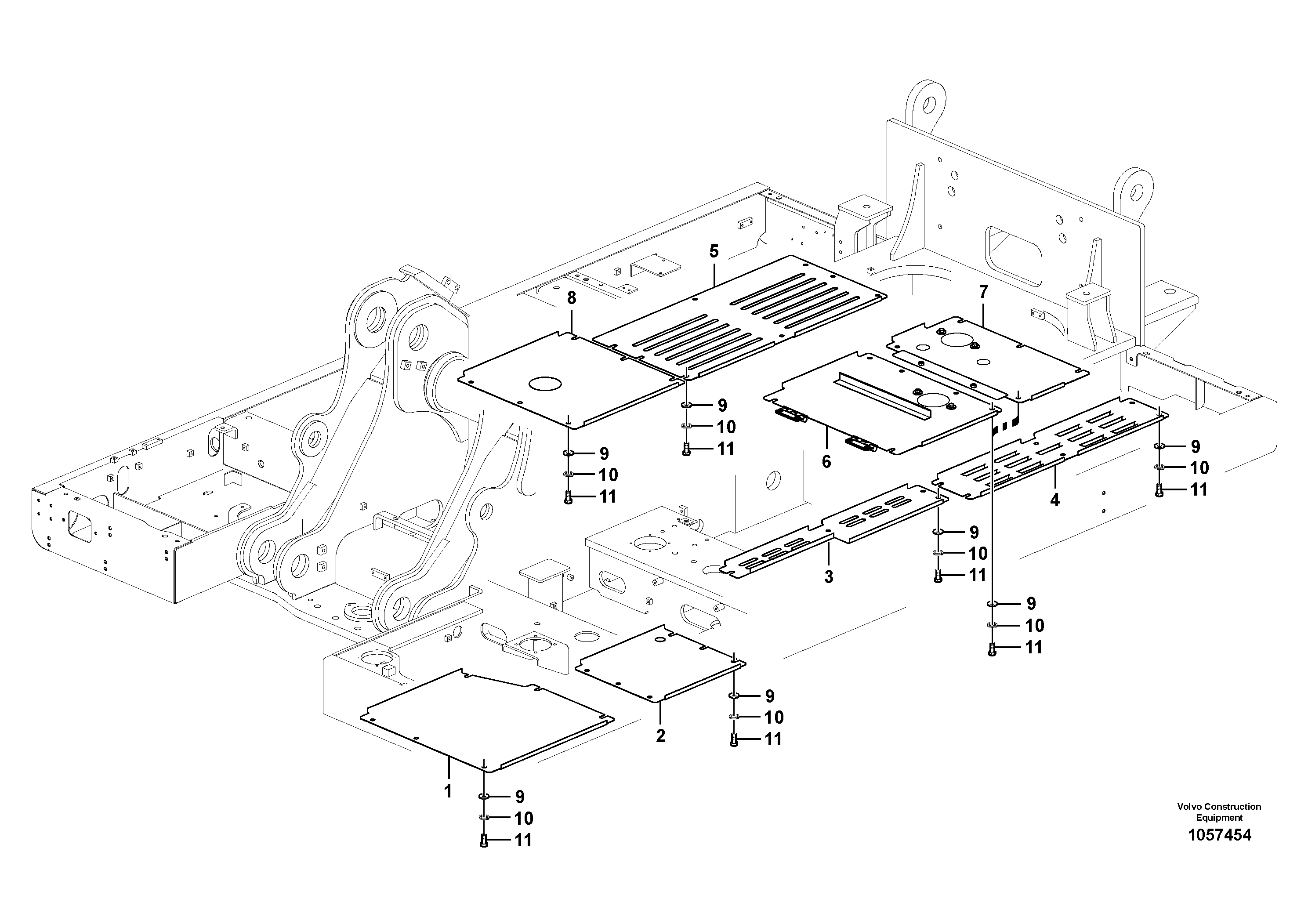 Маслоотражающее кольцо RM/VOE14697072 VOLVO