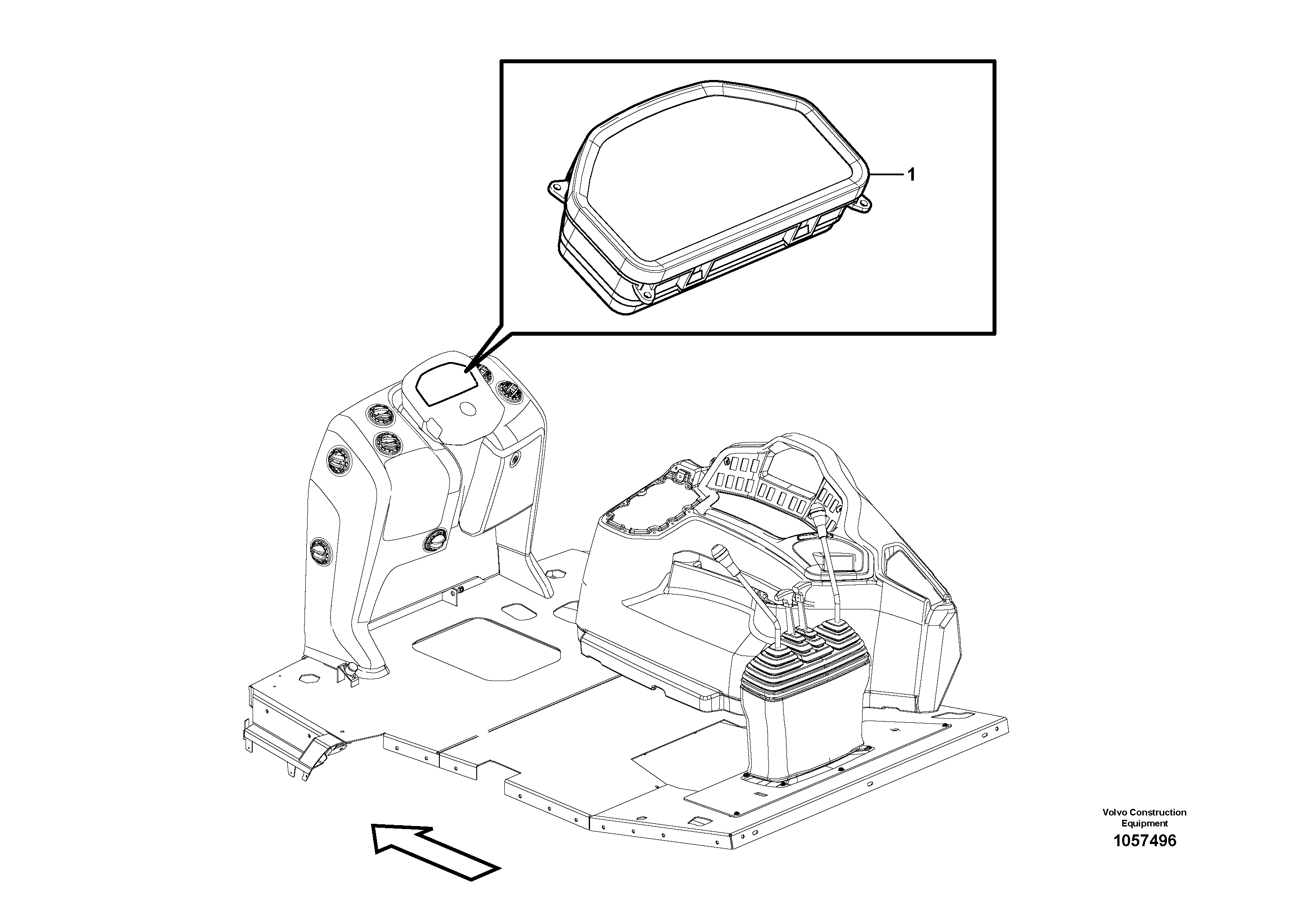 Scdr Handle VOE15168342 VOLVO