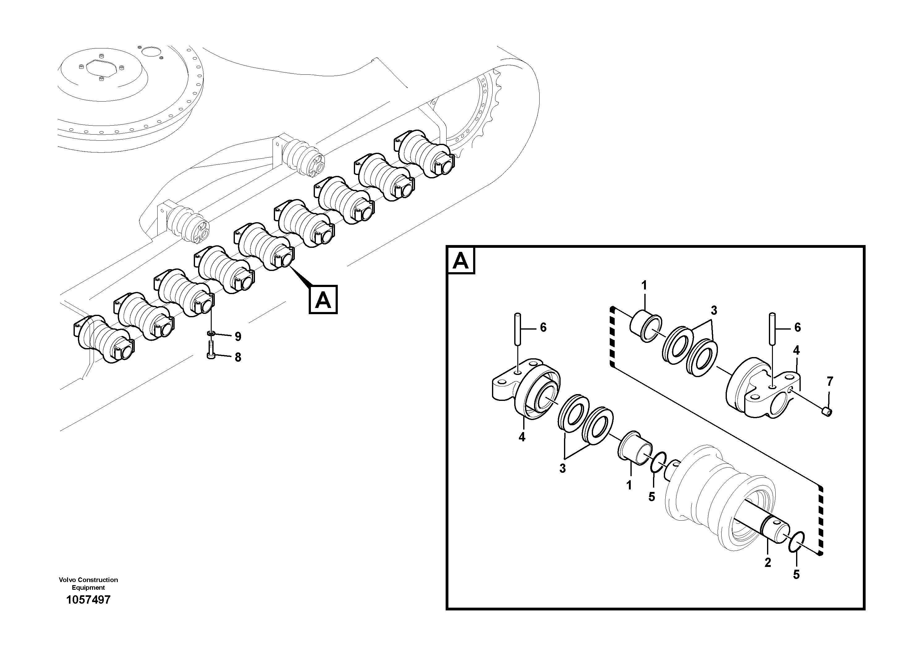 Cabin roof VOE14626221 VOLVO