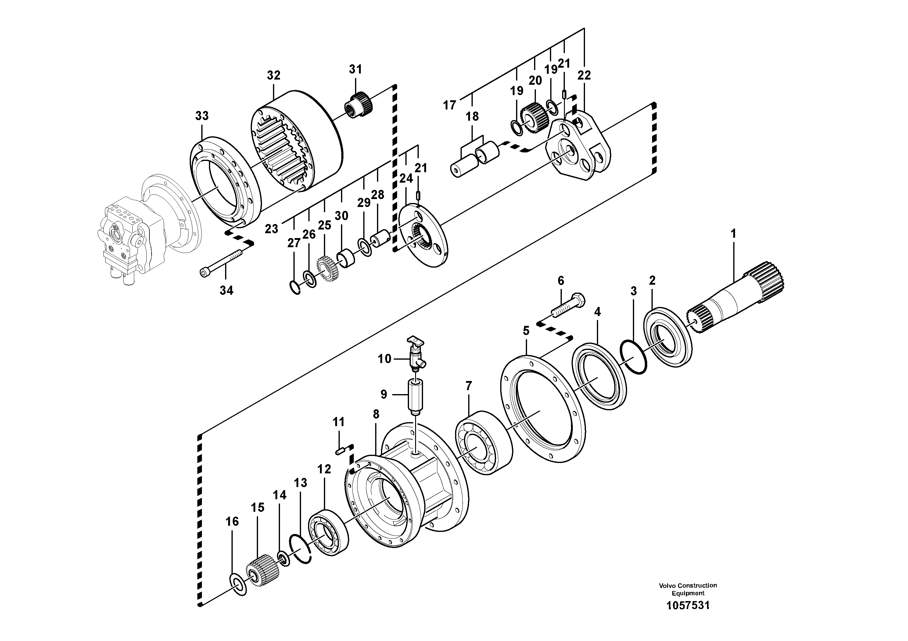 Base Cover VOE14711374 VOLVO