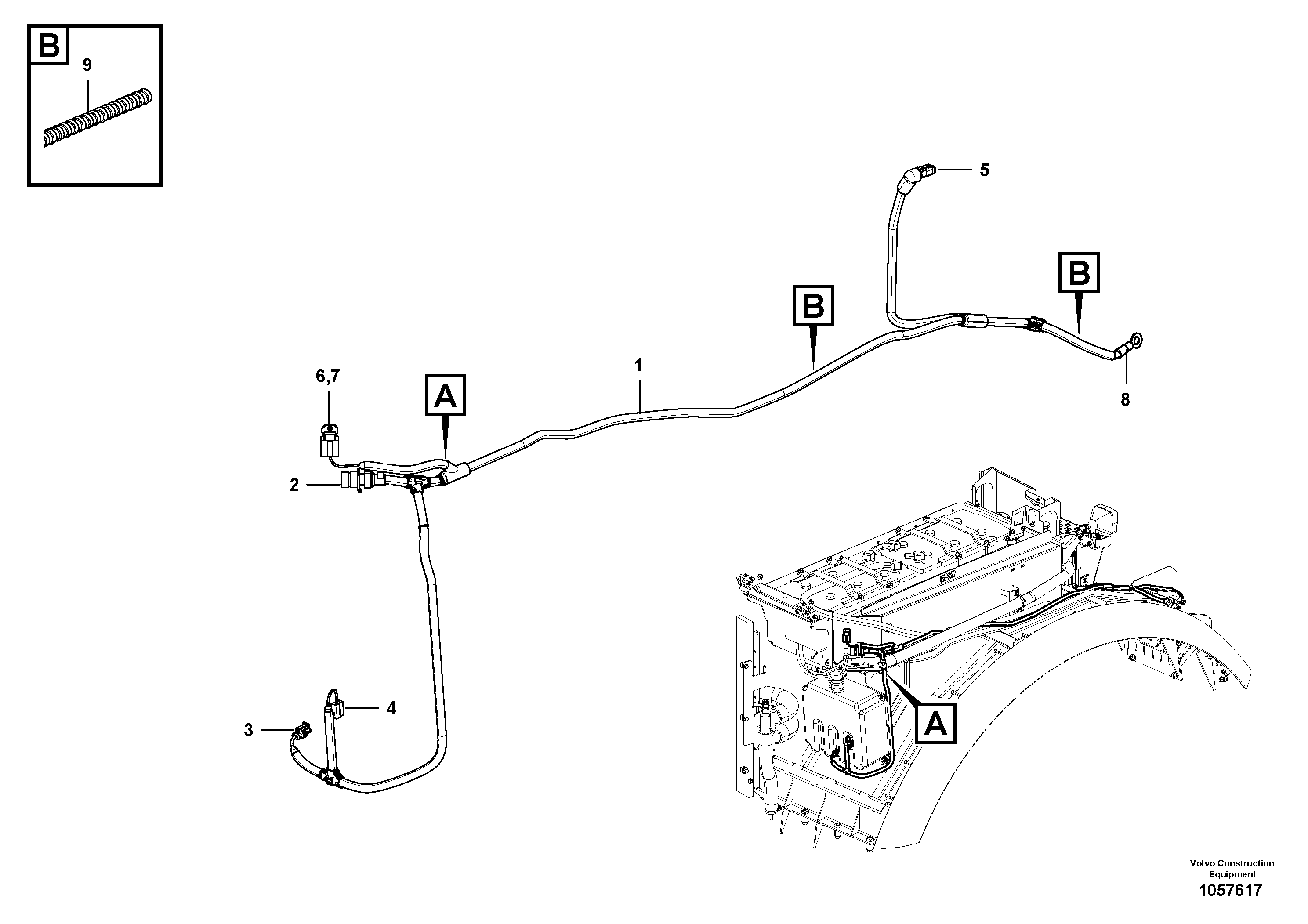 Support Leg VOE15140069 VOLVO