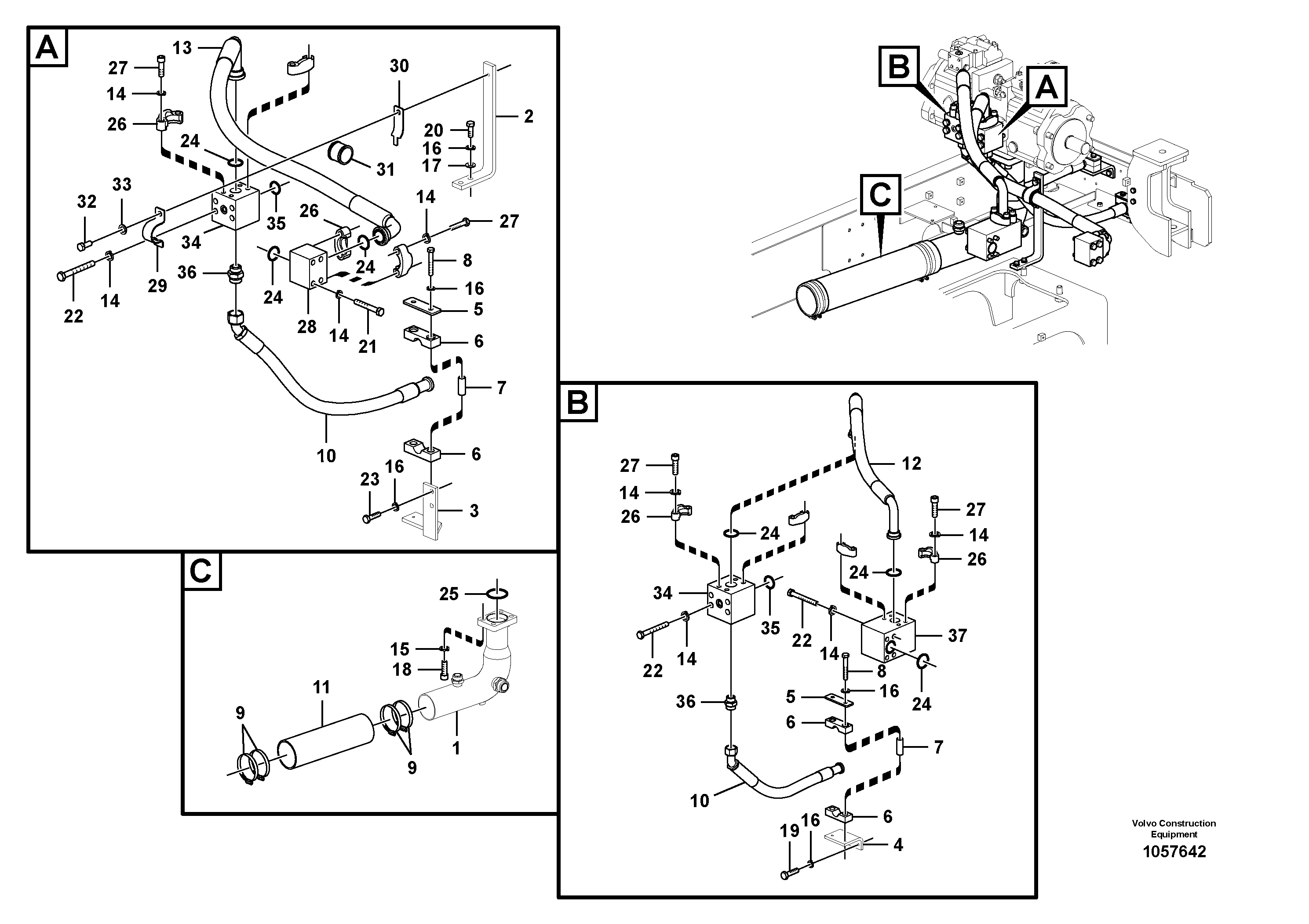 Press. lim. valve VOE14620861 VOLVO