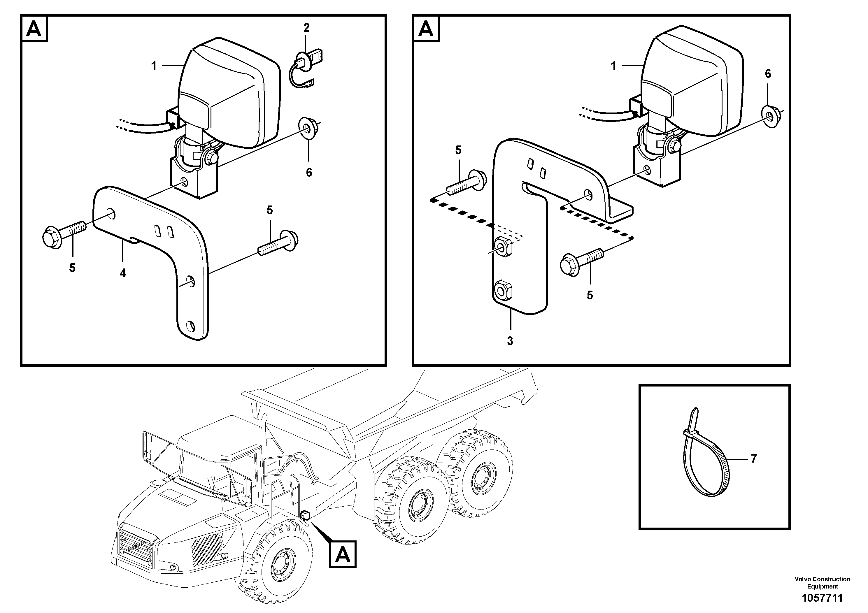 Seat frame VOE15135241 VOLVO