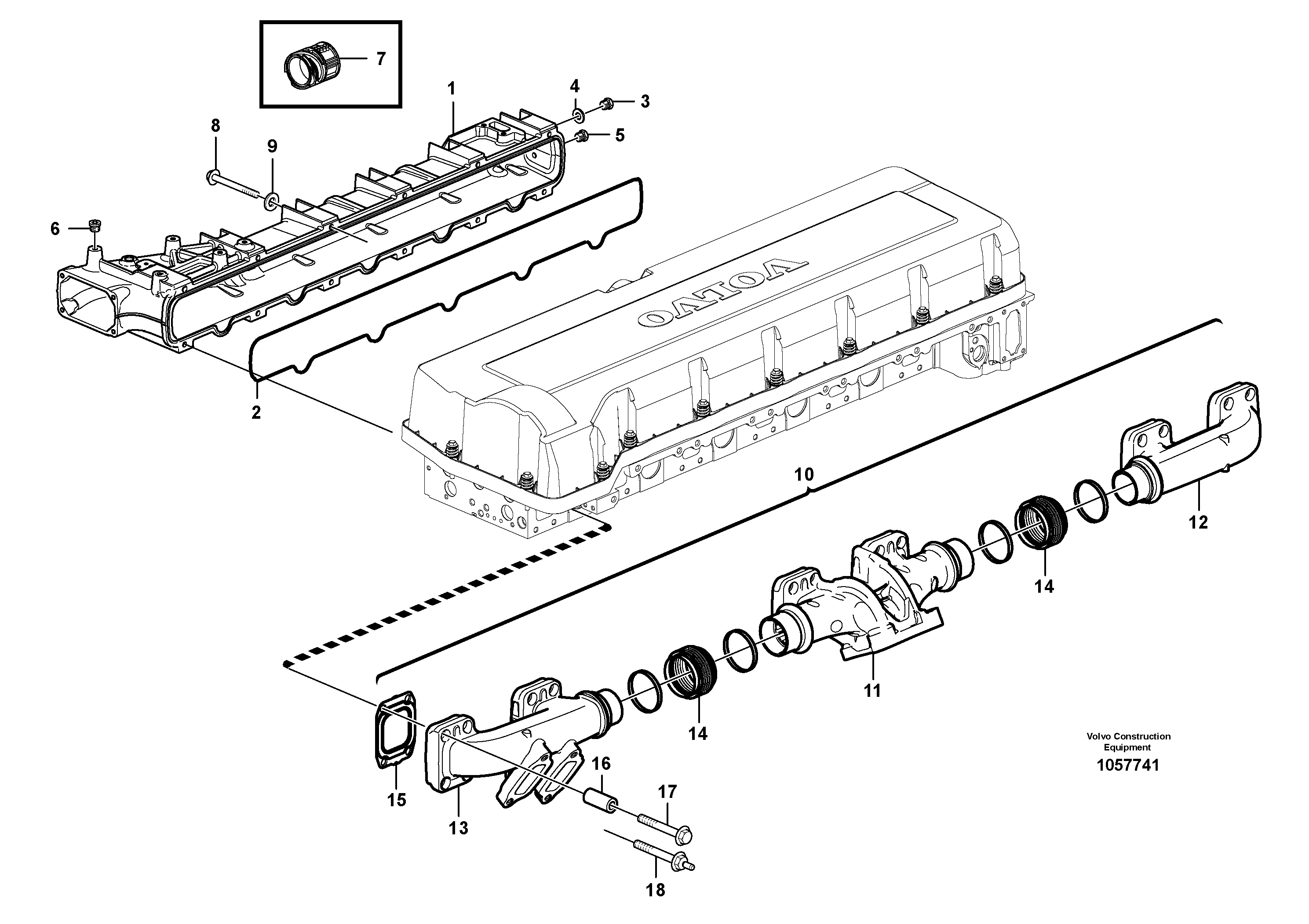 Front Spring VOE975192 VOLVO