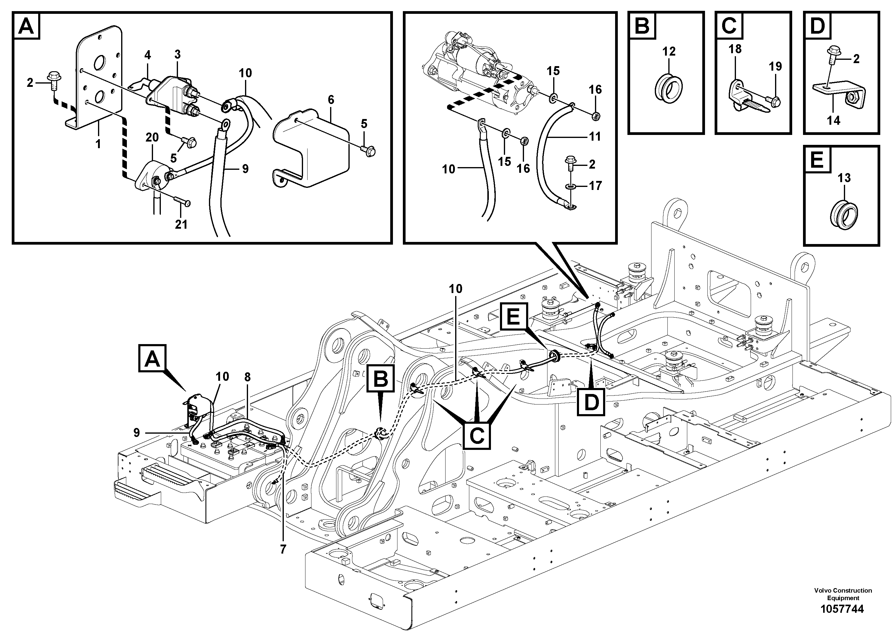 Brush Bearing VOE14579048 VOLVO