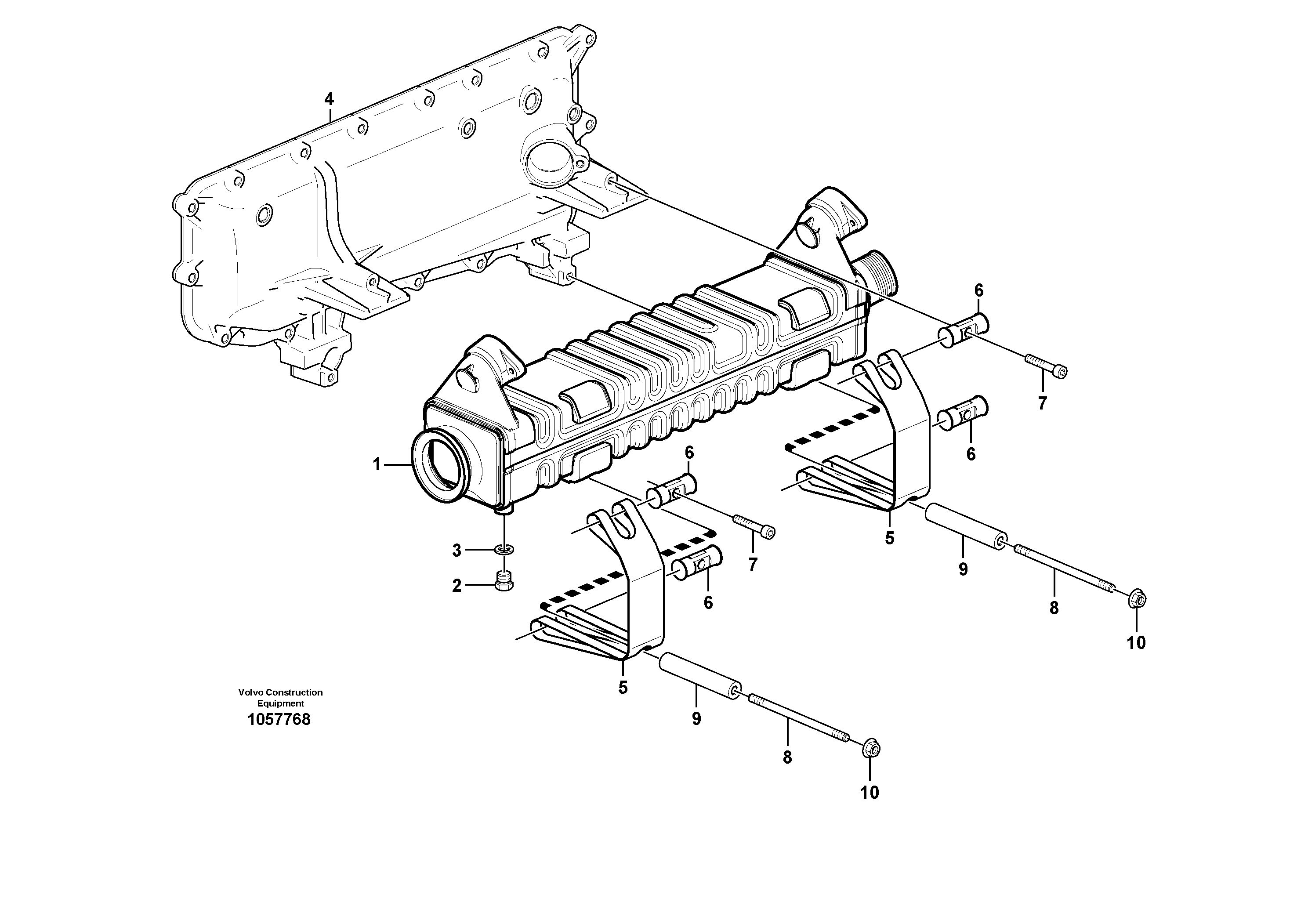 Diode Cable VOE20847412 VOLVO