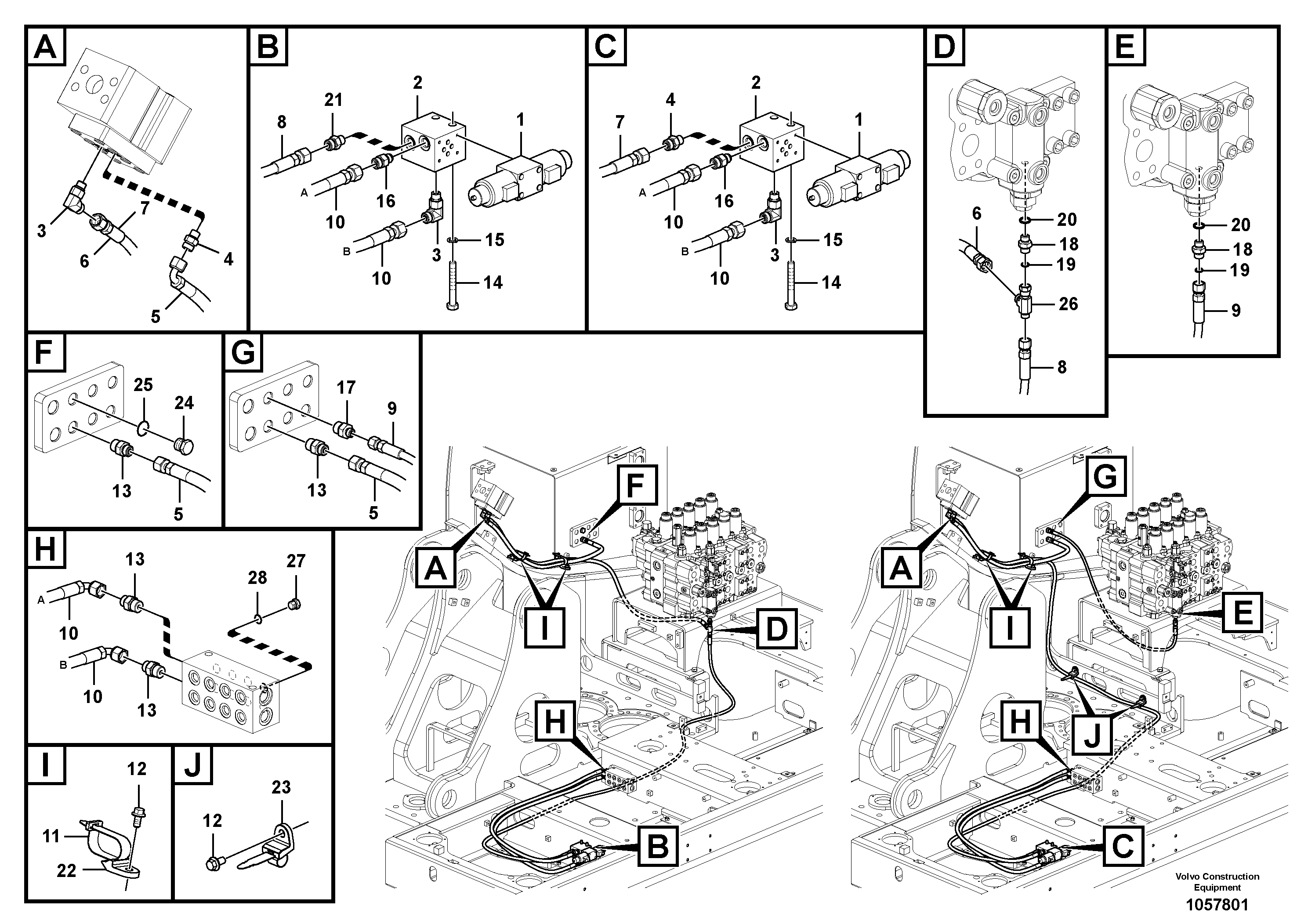 Timing gear casing VOE15187359 VOLVO