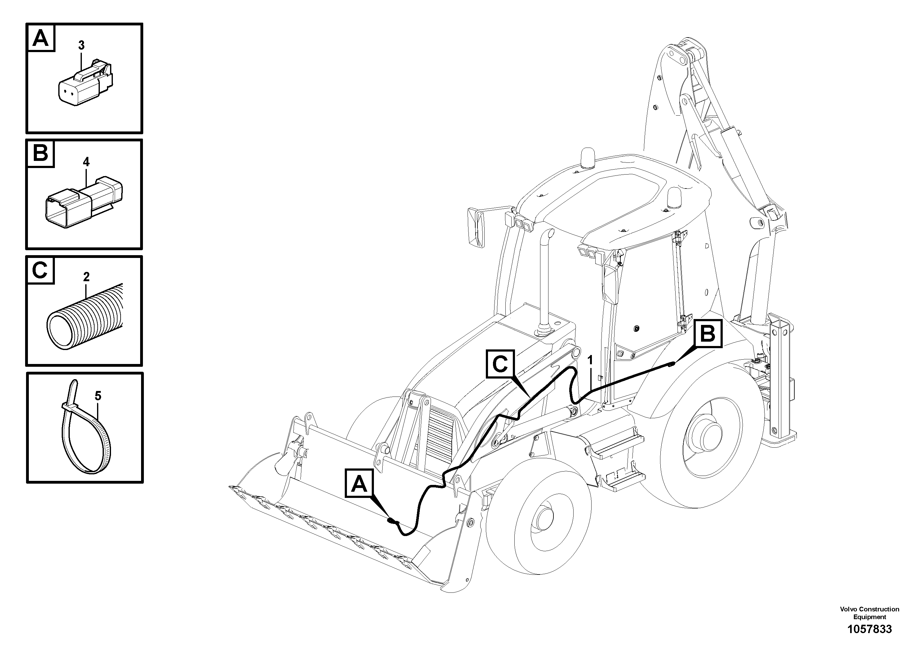 Support Leg VOE16219137 VOLVO
