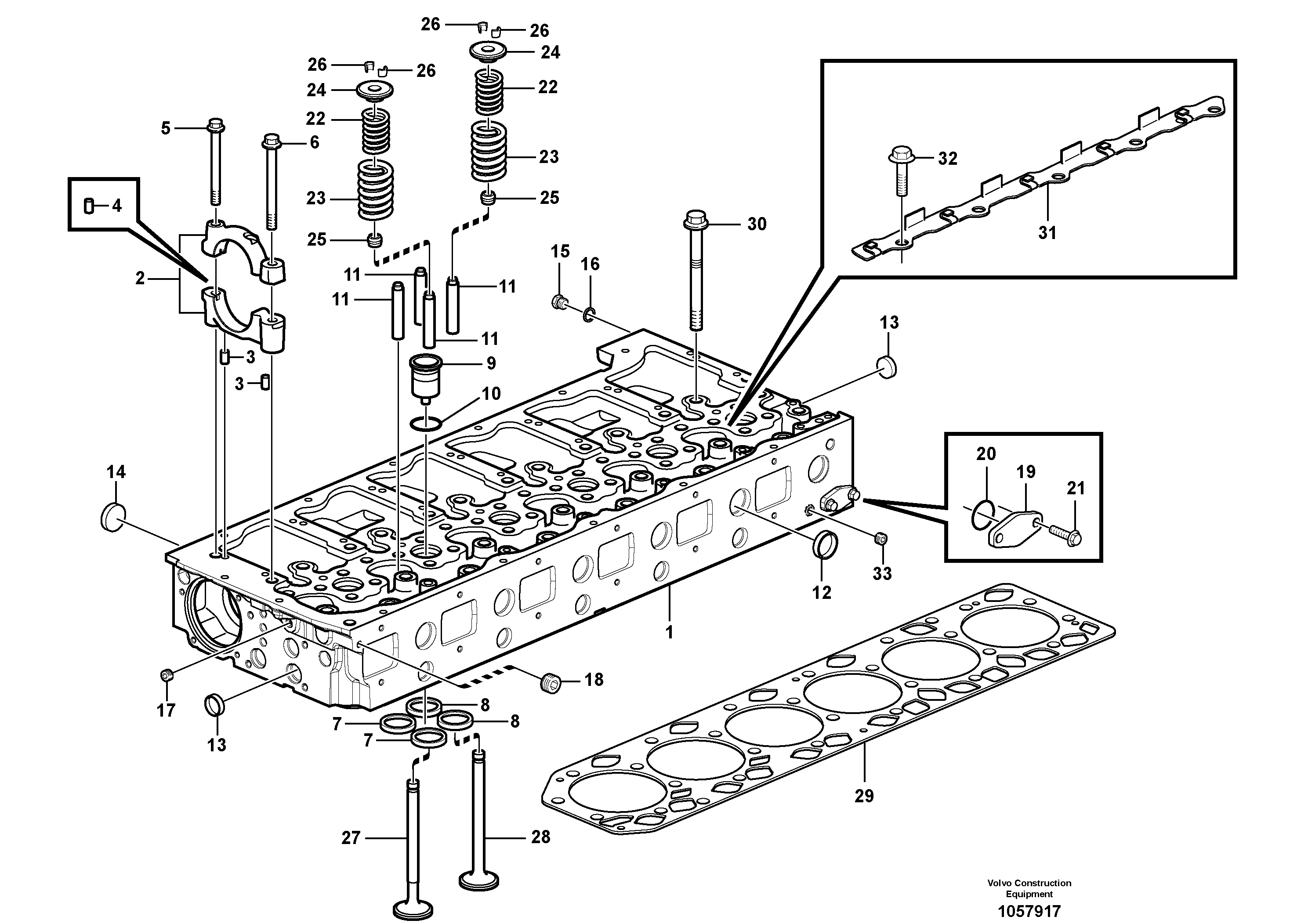 Клавиатура VOE20737849 VOLVO