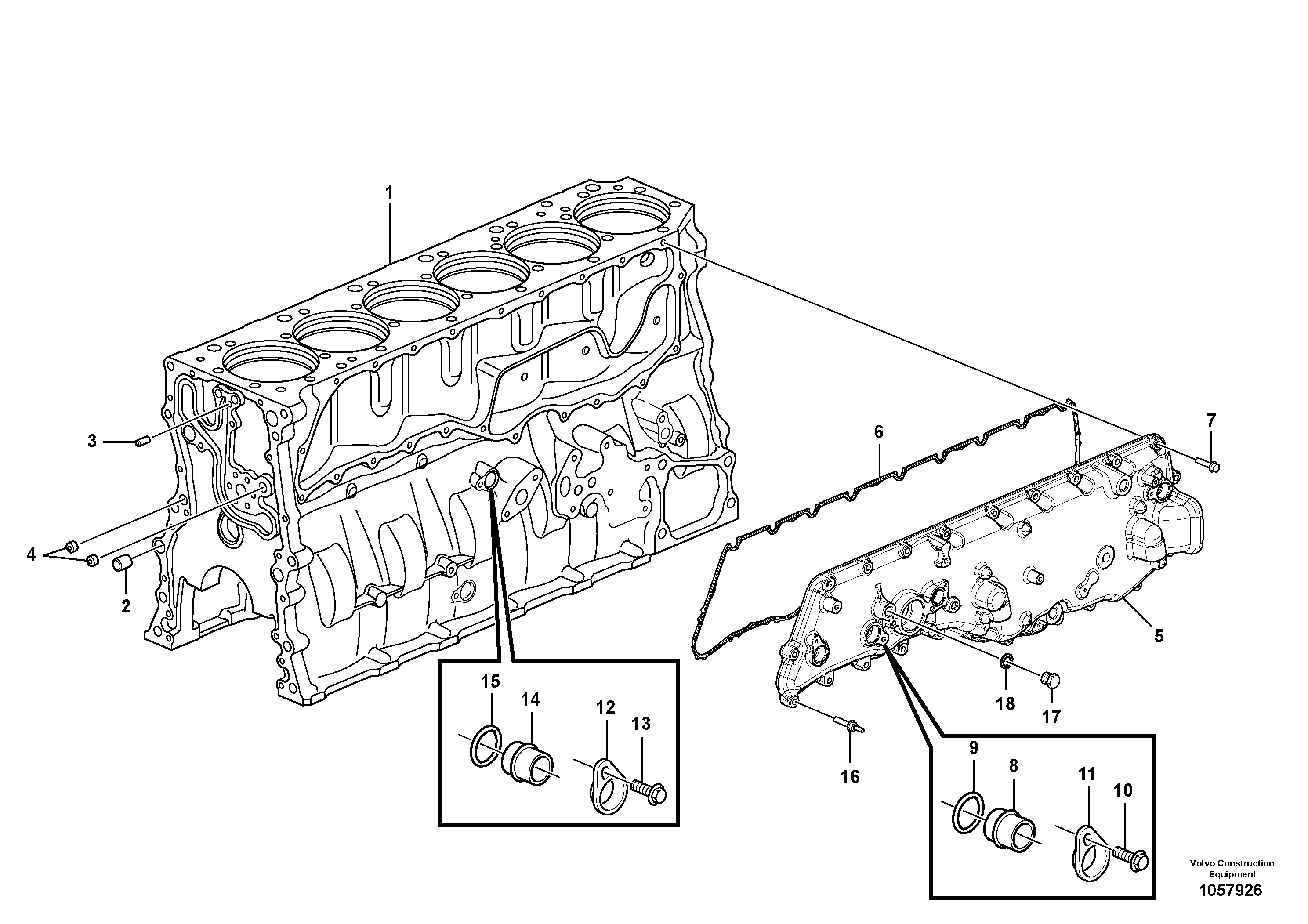 Telescopic Arm VOE21446287 VOLVO