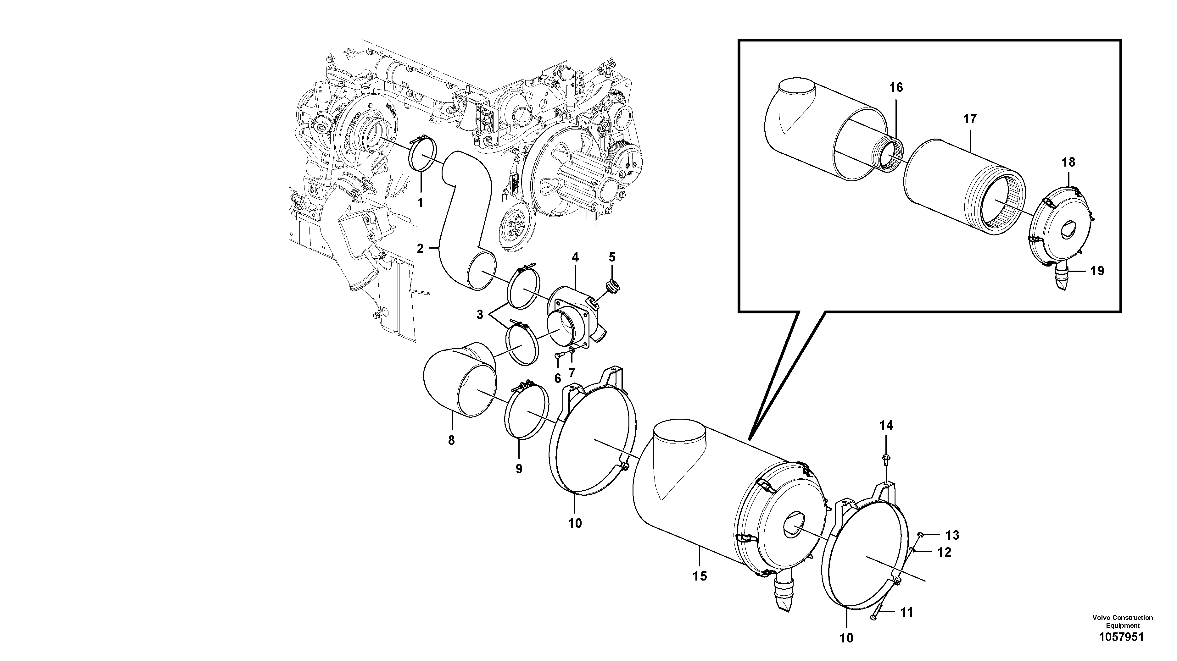Press. lim. valve VOE14687922 VOLVO