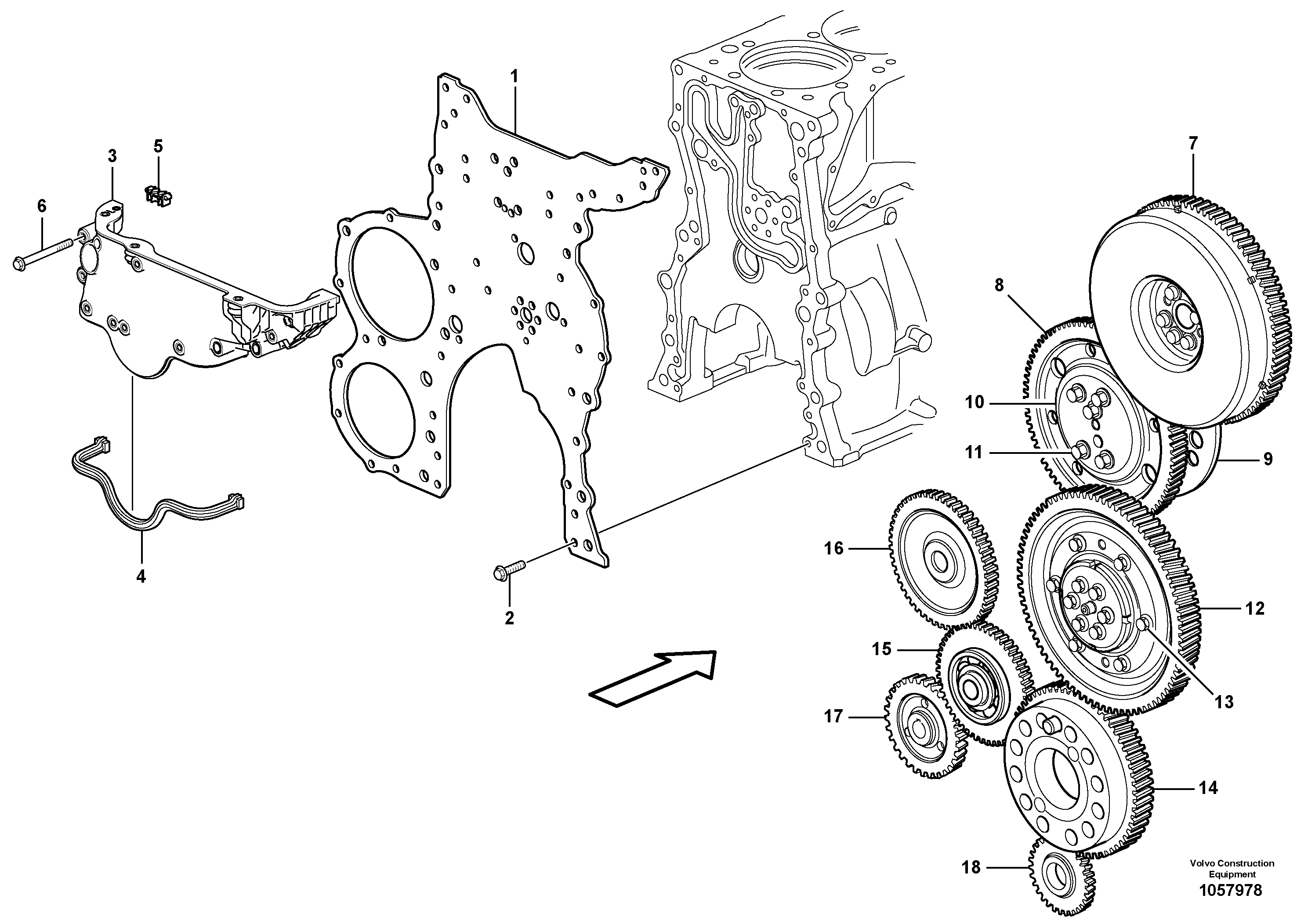 Front Spring VOE994445 VOLVO
