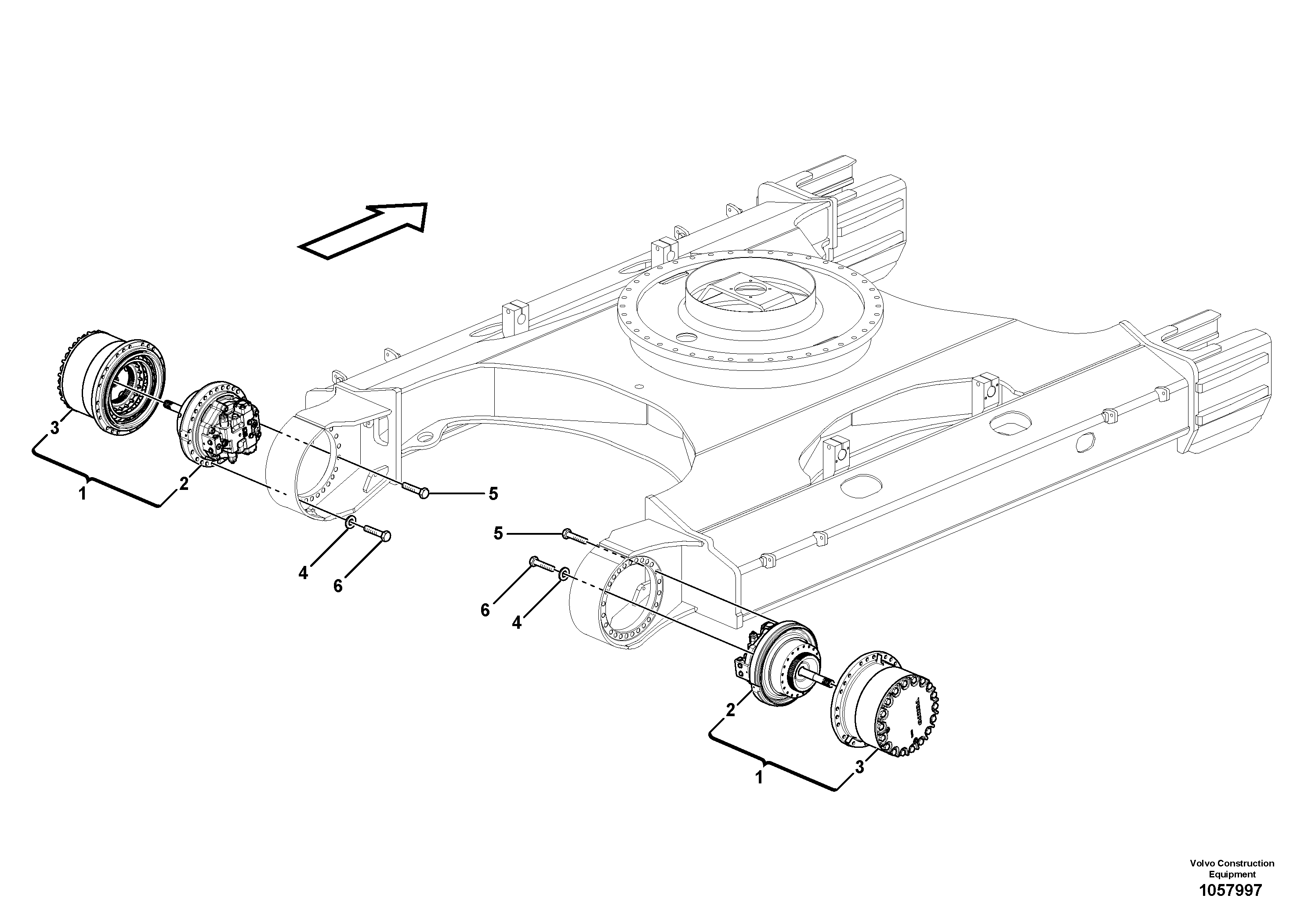 Brake disk VOE14606699 VOLVO