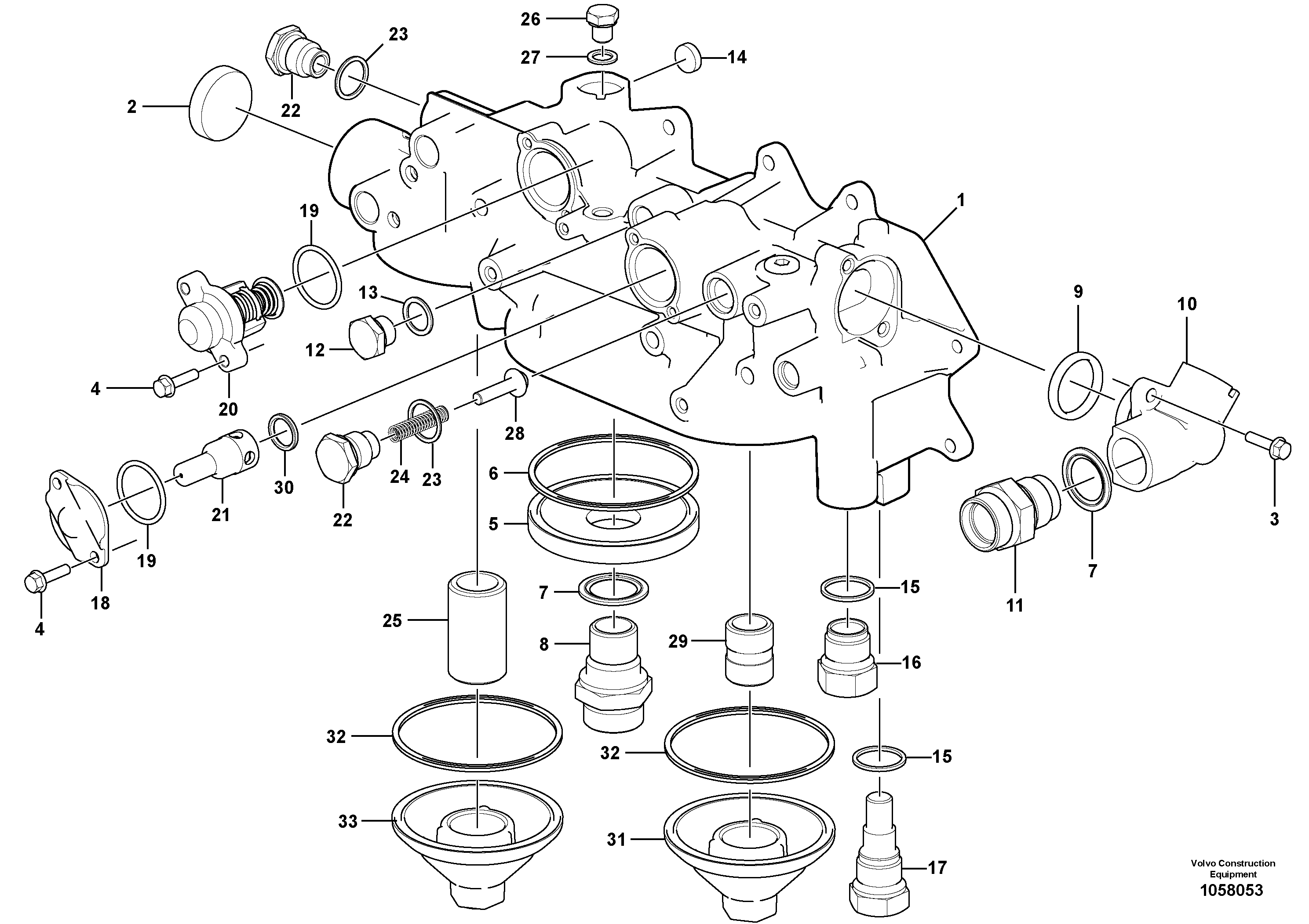 Telescopic Arm VOE21145974 VOLVO