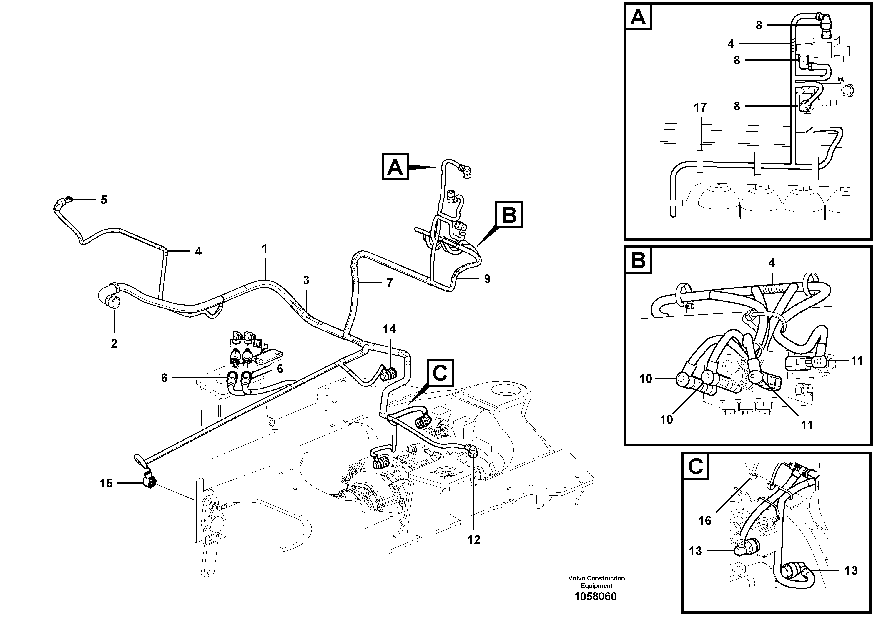 Support Leg VOE17231398 VOLVO