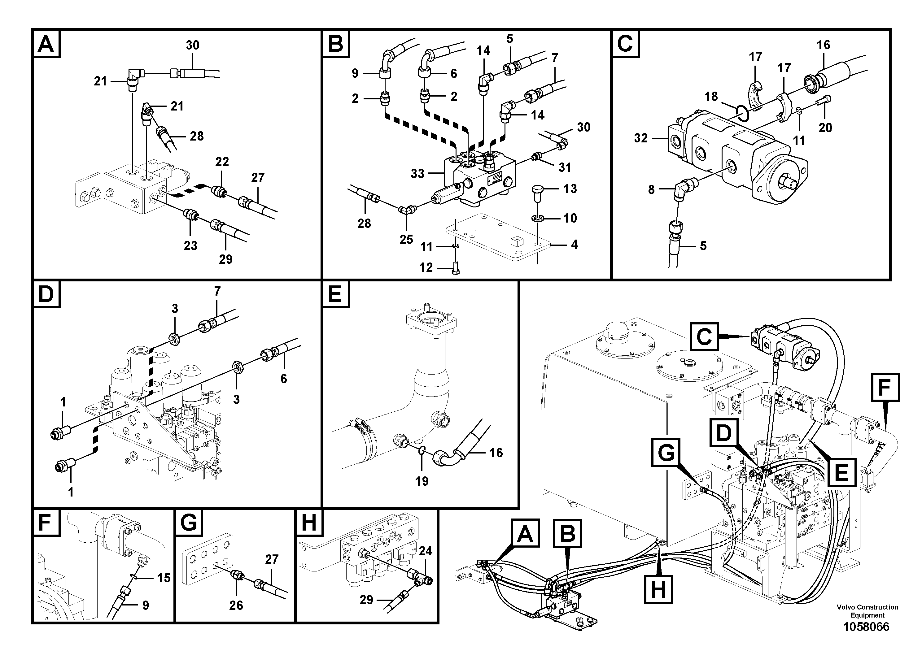 Timing gear casing VOE937969 VOLVO