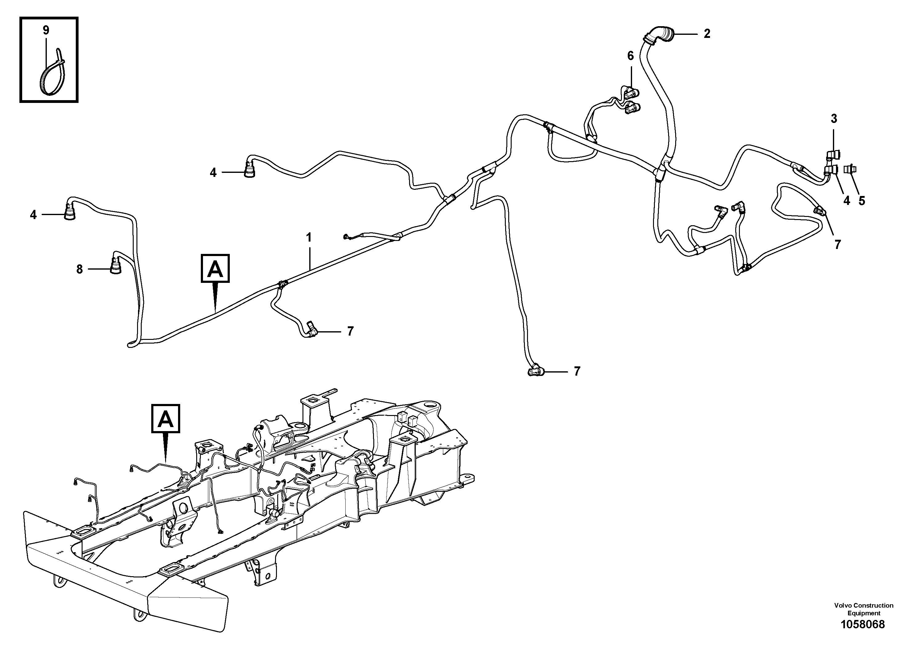 Support Leg VOE15192883 VOLVO