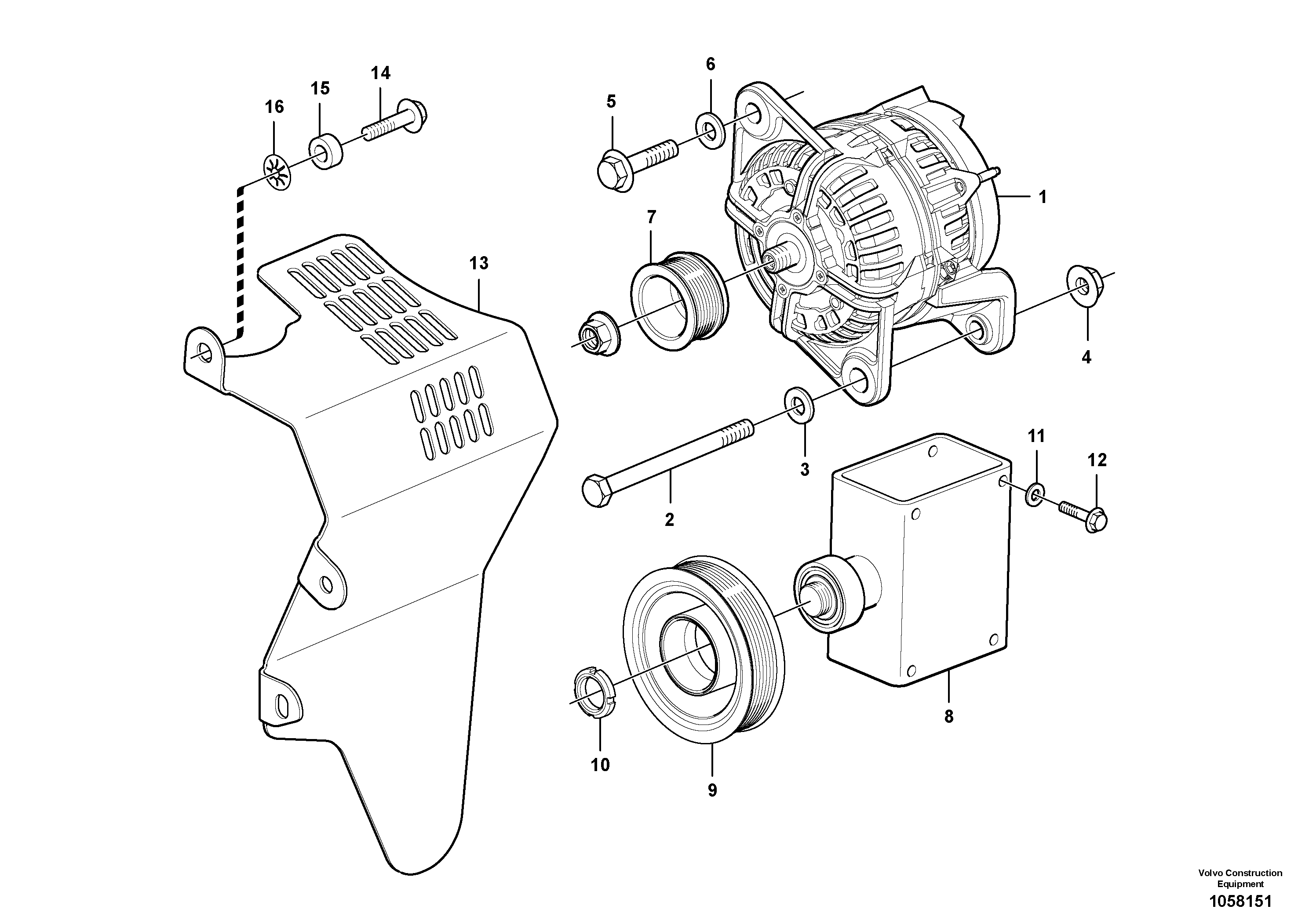 Thermostat Ac VOE15179698 VOLVO