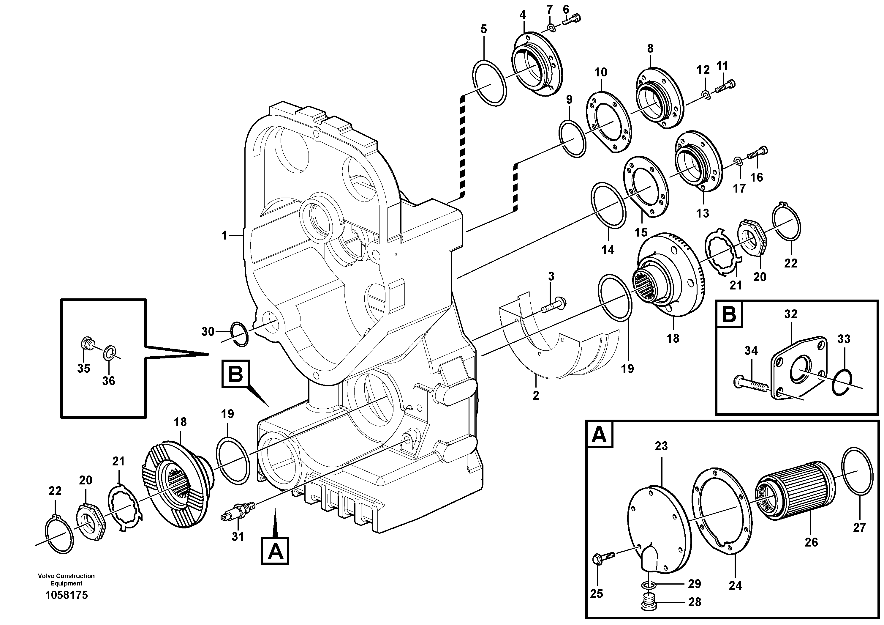 Draining Frame VOE15099142 VOLVO